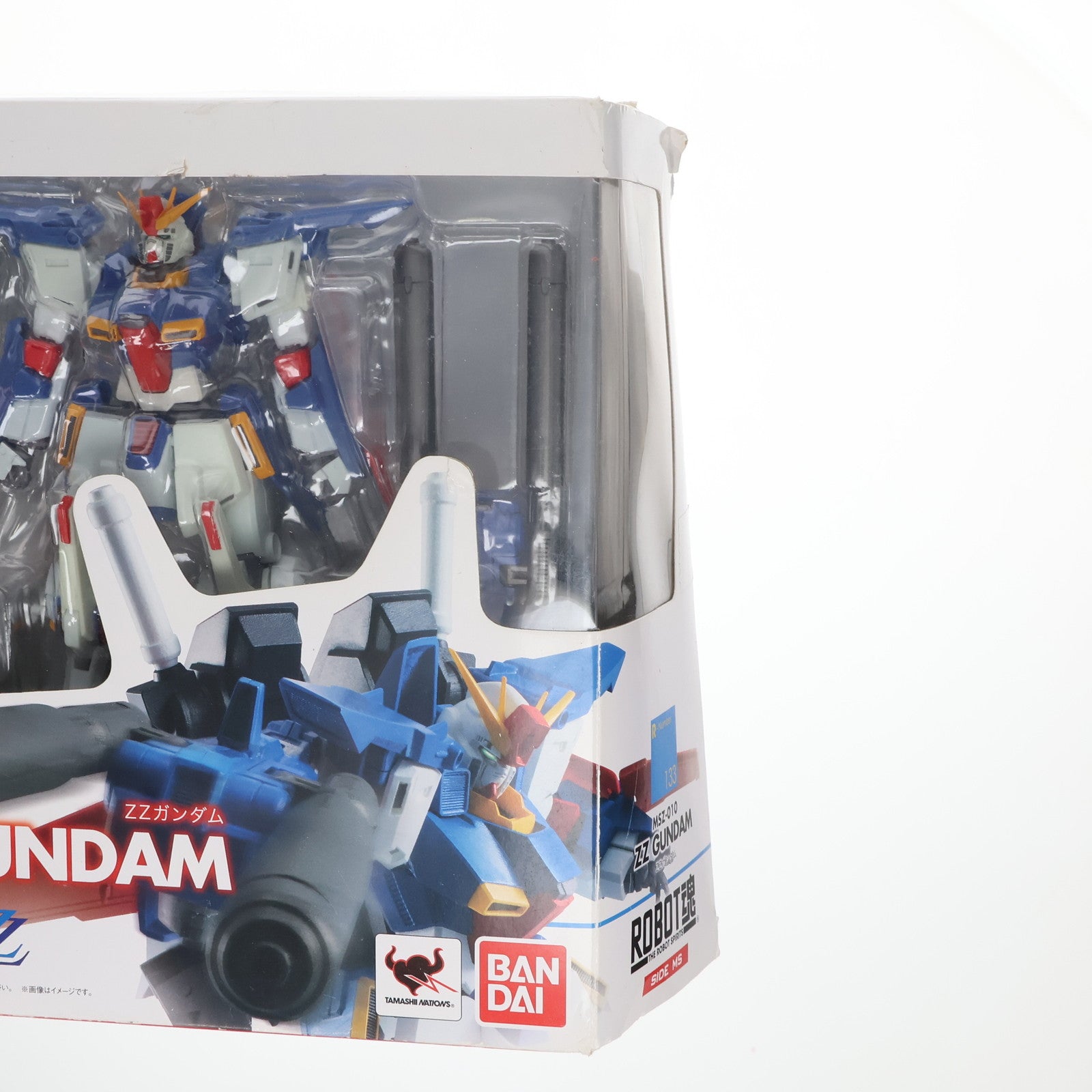 【中古即納】[FIG] ROBOT魂(SIDE MS) ZZガンダム 機動戦士ガンダムZZ(ダブルゼータ) 完成品 可動フィギュア バンダイ(20130126)