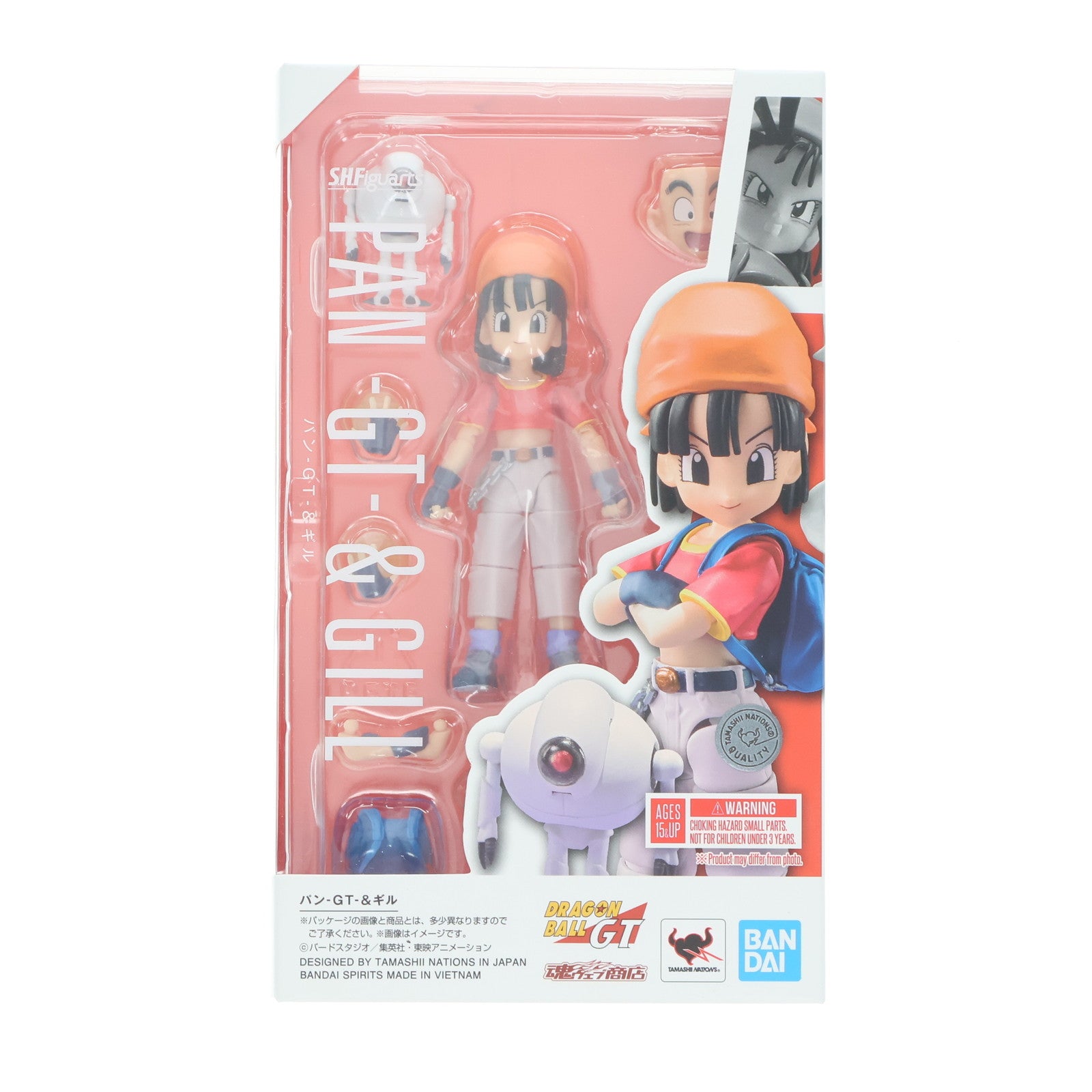 【中古即納】[FIG] 魂ウェブ商店限定 S.H.Figuarts(フィギュアーツ) パン-GT-&ギル ドラゴンボールGT 完成品 フィギュア バンダイスピリッツ(20250124)