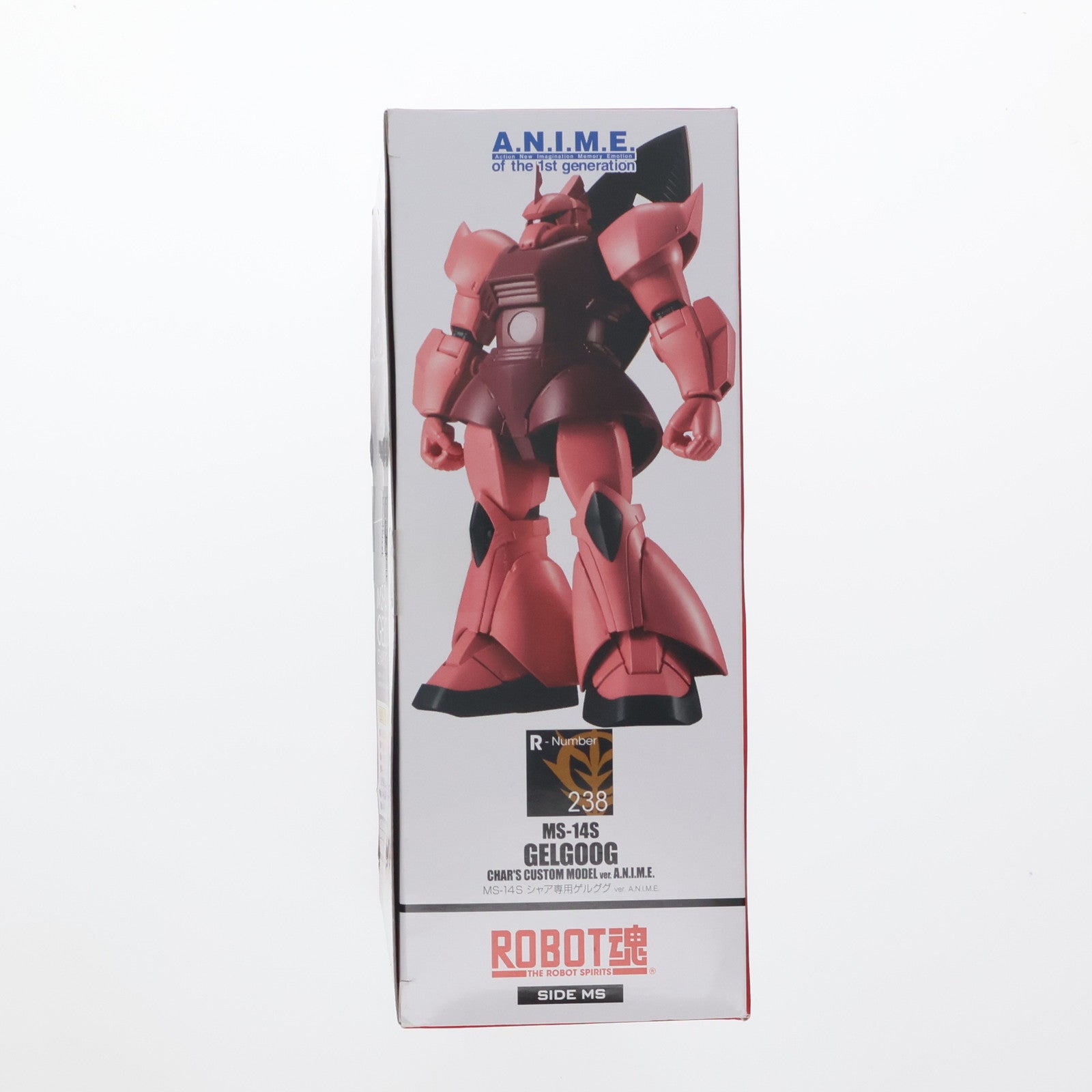 【中古即納】[FIG] ROBOT魂(SIDE MS) MS-14S シャア専用ゲルググ ver. A.N.I.M.E. 機動戦士ガンダム 完成品 可動フィギュア バンダイ(20180714)