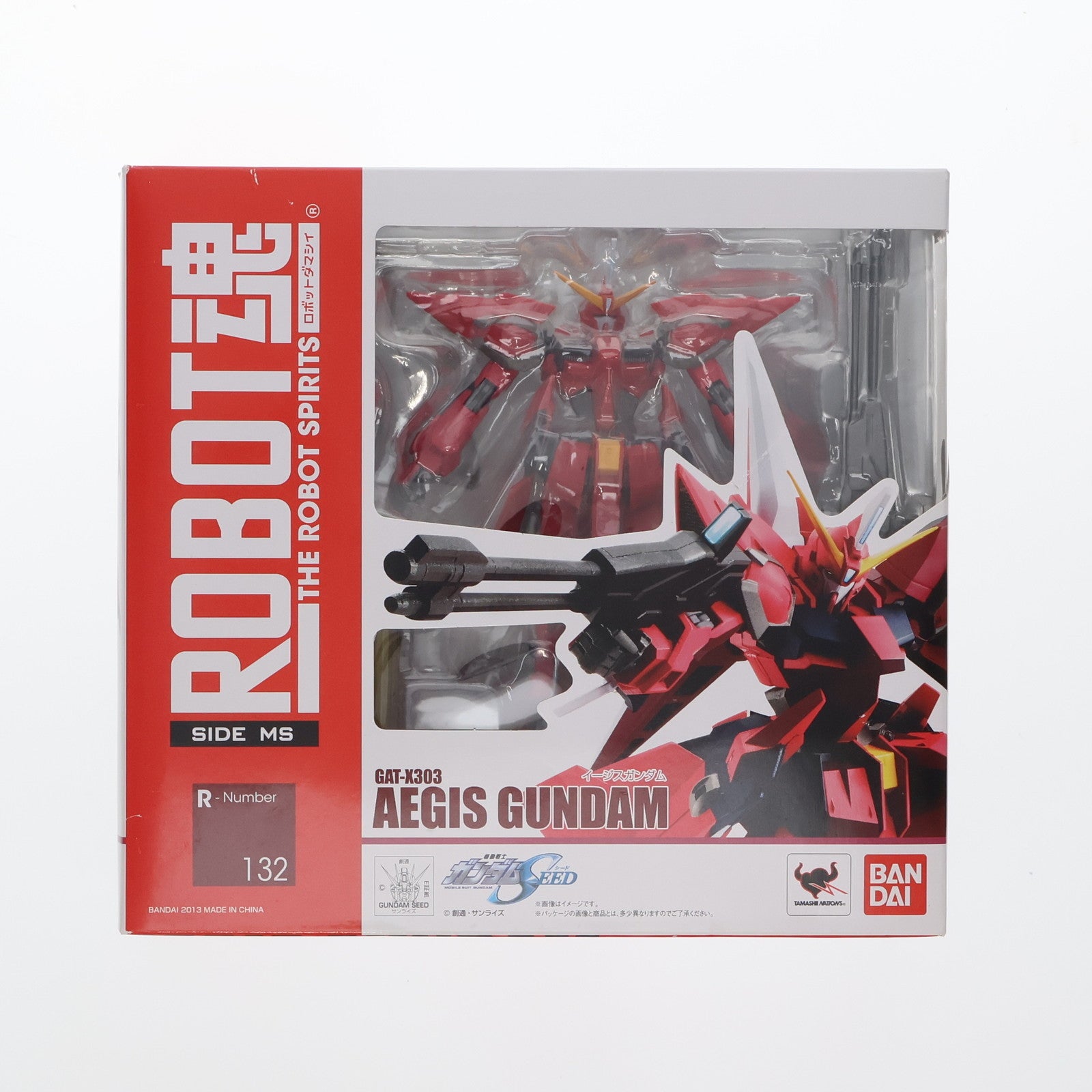 【中古即納】[FIG] ROBOT魂(SIDE MS) イージスガンダム 完成品 機動戦士ガンダムSEED(シード) 完成品 可動フィギュア バンダイ(20130126)