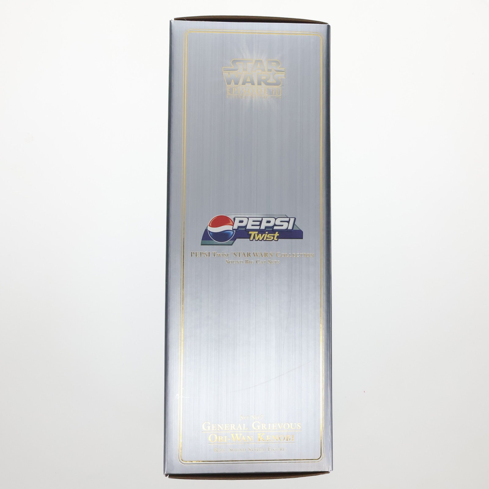 【中古即納】[FIG] PEPSI Twist STAR WARS COLLECTION サウンドビッグキャップセットNo.7 グリーヴァス将軍/オビ=ワン・ケノービ 完成品 フィギュア サントリー(19991231)