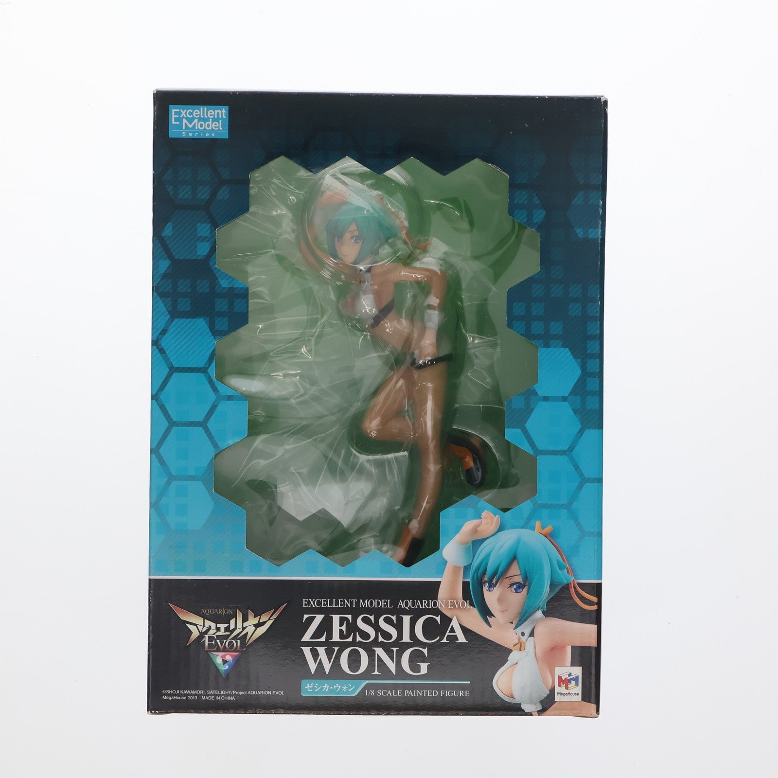 【中古即納】[FIG] エクセレントモデル ゼシカ・ウォン アクエリオンEVOL 完成品 フィギュア メガハウス(20130130)