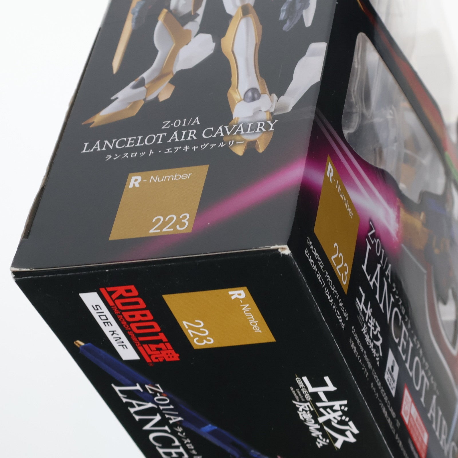 【中古即納】[FIG] ROBOT魂(SIDE KMF) ランスロット・エアキャヴァルリー コードギアス 反逆のルルーシュ 完成品 可動フィギュア バンダイ(20171111)