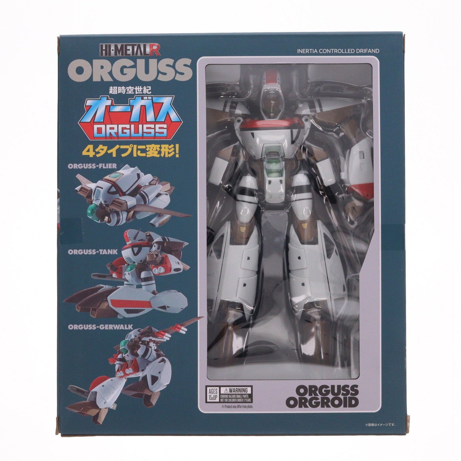【中古即納】[FIG] HI-METAL R オーガス 超時空世紀オーガス 完成品 可動フィギュア バンダイスピリッツ(20230715)