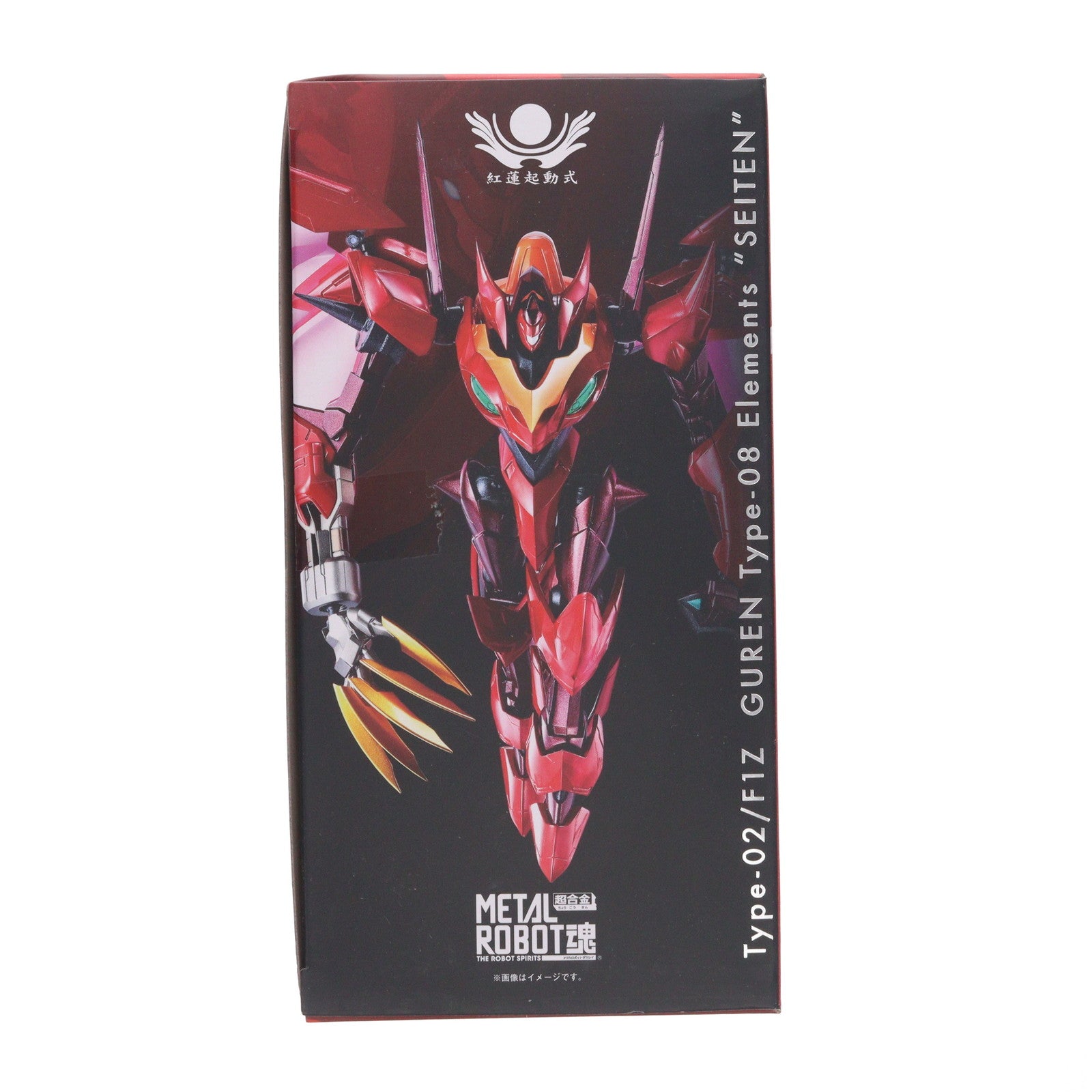 【中古即納】[FIG] METAL ROBOT魂(SIDE KMF) 紅蓮聖天八極式(ぐれんせいてんはっきょくしき) コードギアス 反逆のルルーシュR2 完成品 可動フィギュア バンダイスピリッツ(20181027)