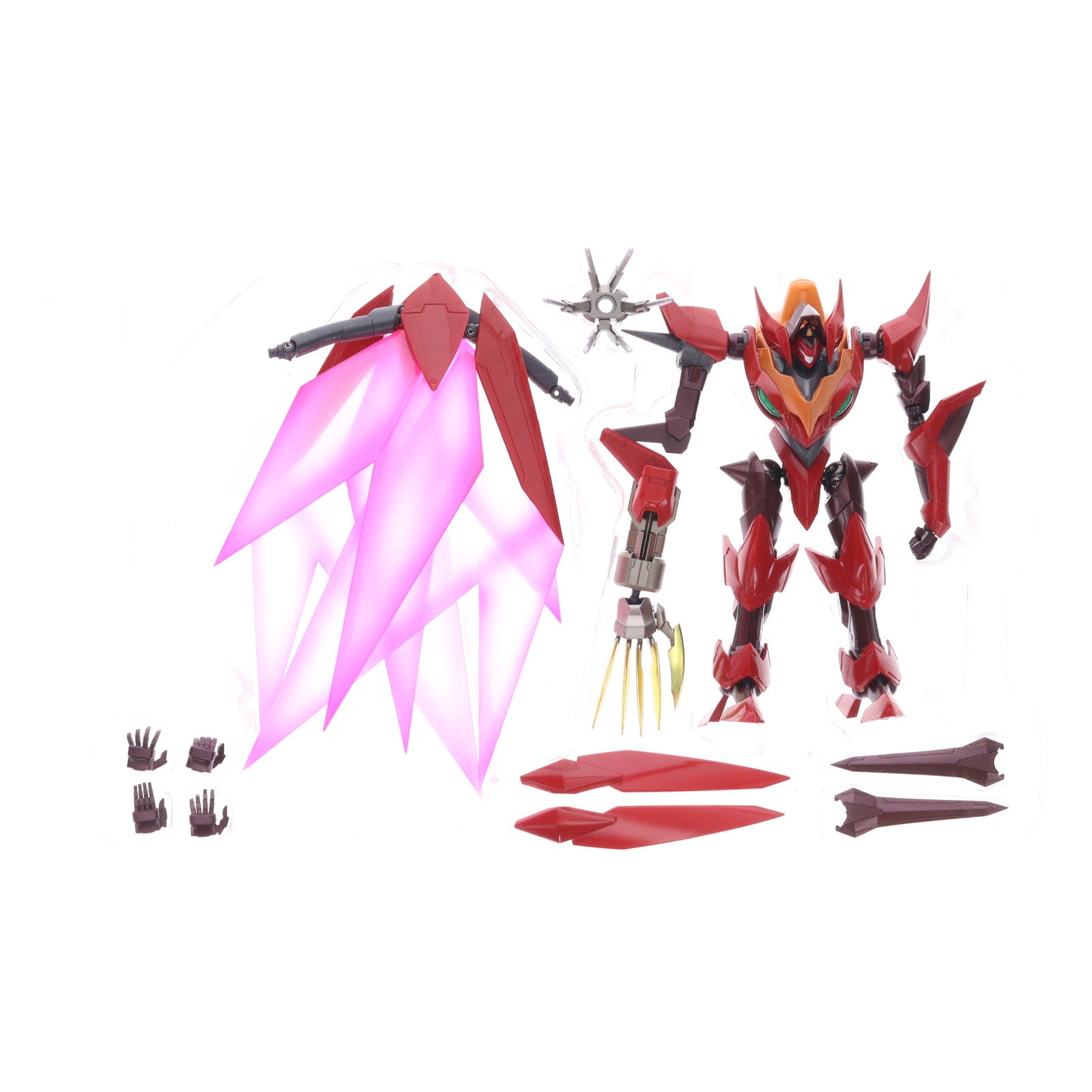 【中古即納】[FIG] METAL ROBOT魂(SIDE KMF) 紅蓮聖天八極式(ぐれんせいてんはっきょくしき) コードギアス 反逆のルルーシュR2 完成品 可動フィギュア バンダイスピリッツ(20181027)