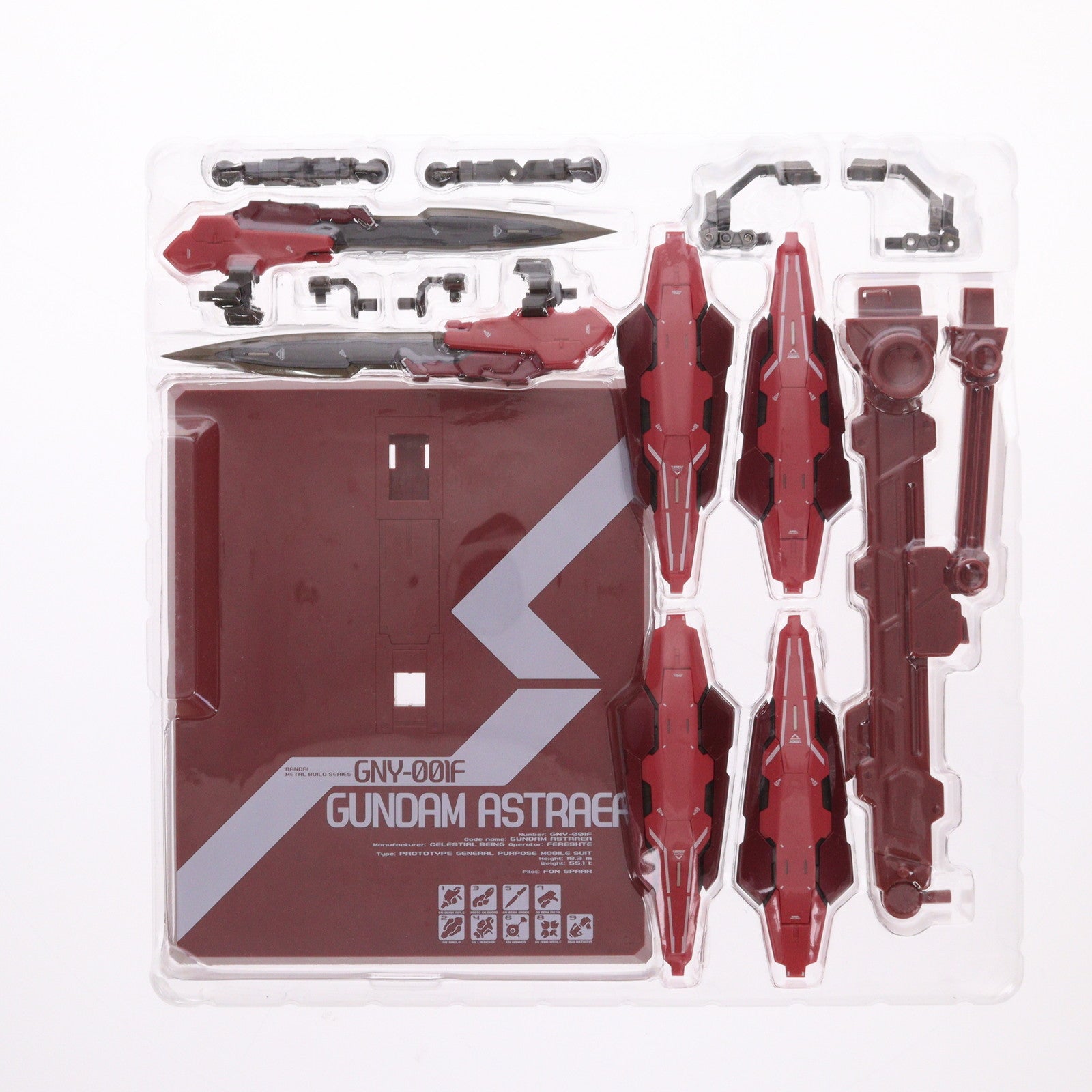 【中古即納】[FIG] 魂ウェブ商店限定 METAL BUILD ガンダムアストレア TYPE-F(GN HEAVY WEAPON SET) 機動戦士ガンダム00F(ダブルオーエフ) 完成品 可動フィギュア バンダイ(20180531)