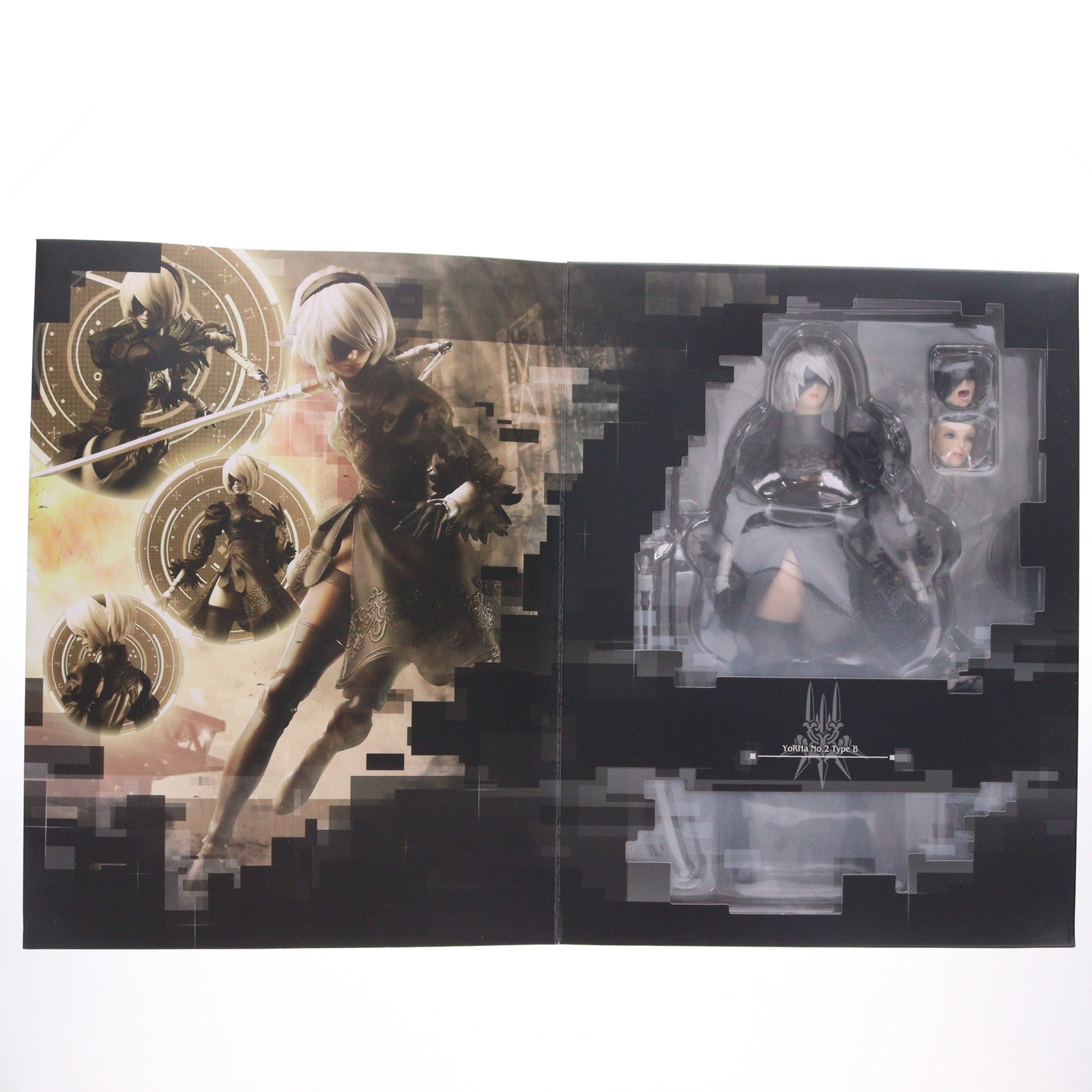 【中古即納】[FIG] PLAY ARTS改(プレイアーツ改) ヨルハ 二号 B型 DX版 NieR: Automata(ニーア オートマタ) 完成品 可動フィギュア スクウェア・エニックス(20221130)
