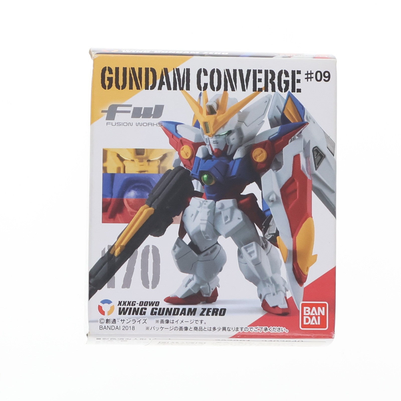 【中古即納】[FIG] (単品)(食玩) 2.ウイングガンダムゼロ FW GUNDAM CONVERGE(ガンダムコンバージ) ♯9 新機動戦記ガンダムW(ウイング) フィギュア バンダイ(20180123)