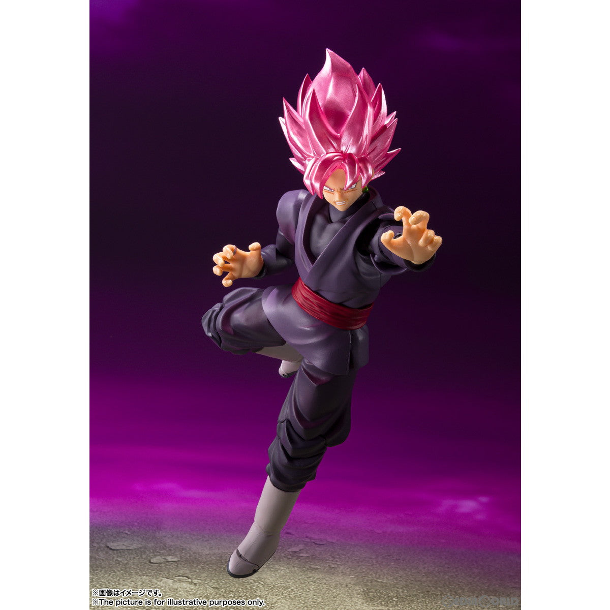 【中古即納】[FIG] (再販) S.H.Figuarts(フィギュアーツ) ゴクウブラック-スーパーサイヤ人ロゼ- ドラゴンボールシリーズ 完成品 可動フィギュア バンダイスピリッツ(20241019)