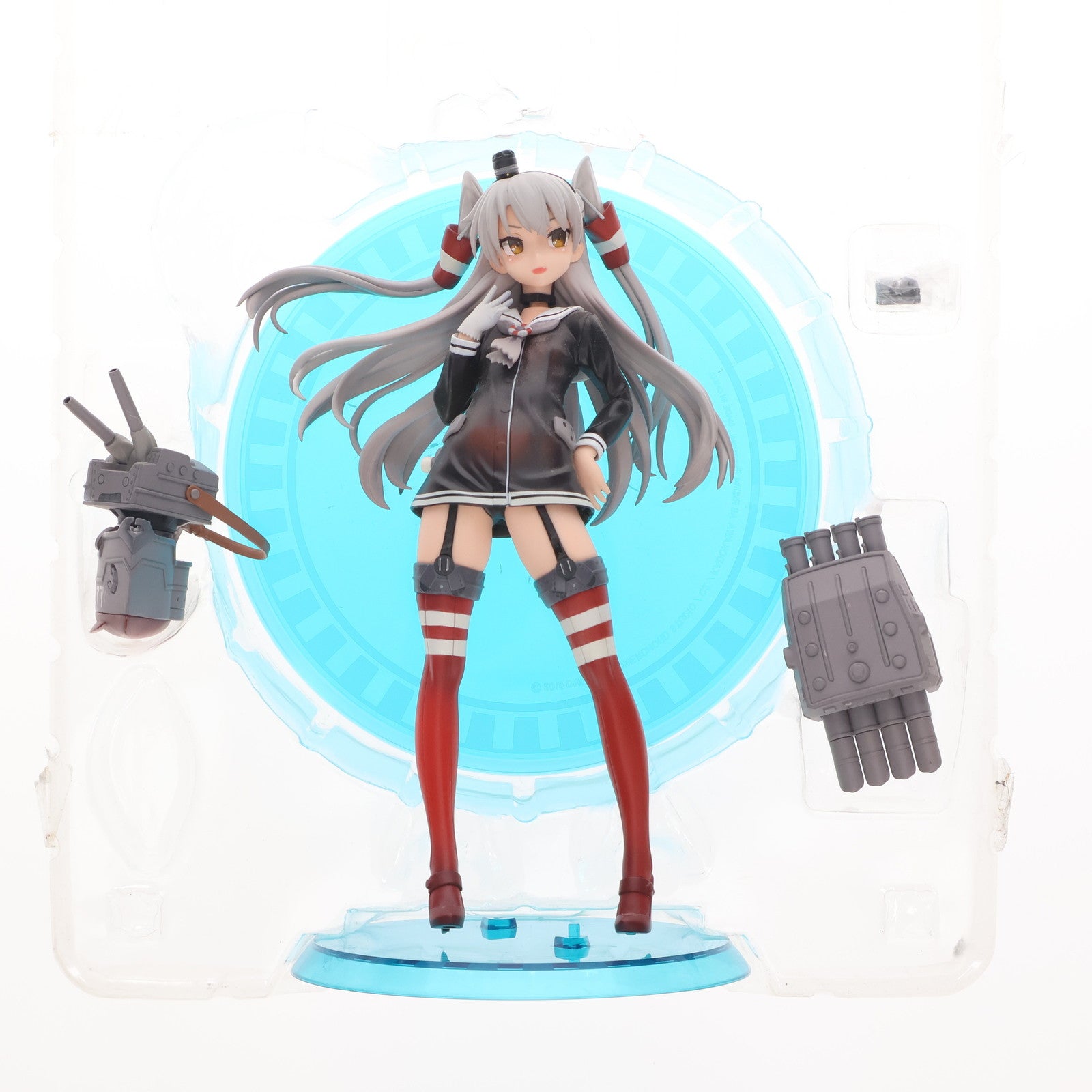 【中古即納】[FIG] 天津風(あまつかぜ) 通常版 艦隊これくしょん -艦これ- 1/8 完成品 フィギュア ホビージャパン誌上通販&オンラインショップ限定 ホビージャパン/AMAKUNI(アマクニ)(20151231)
