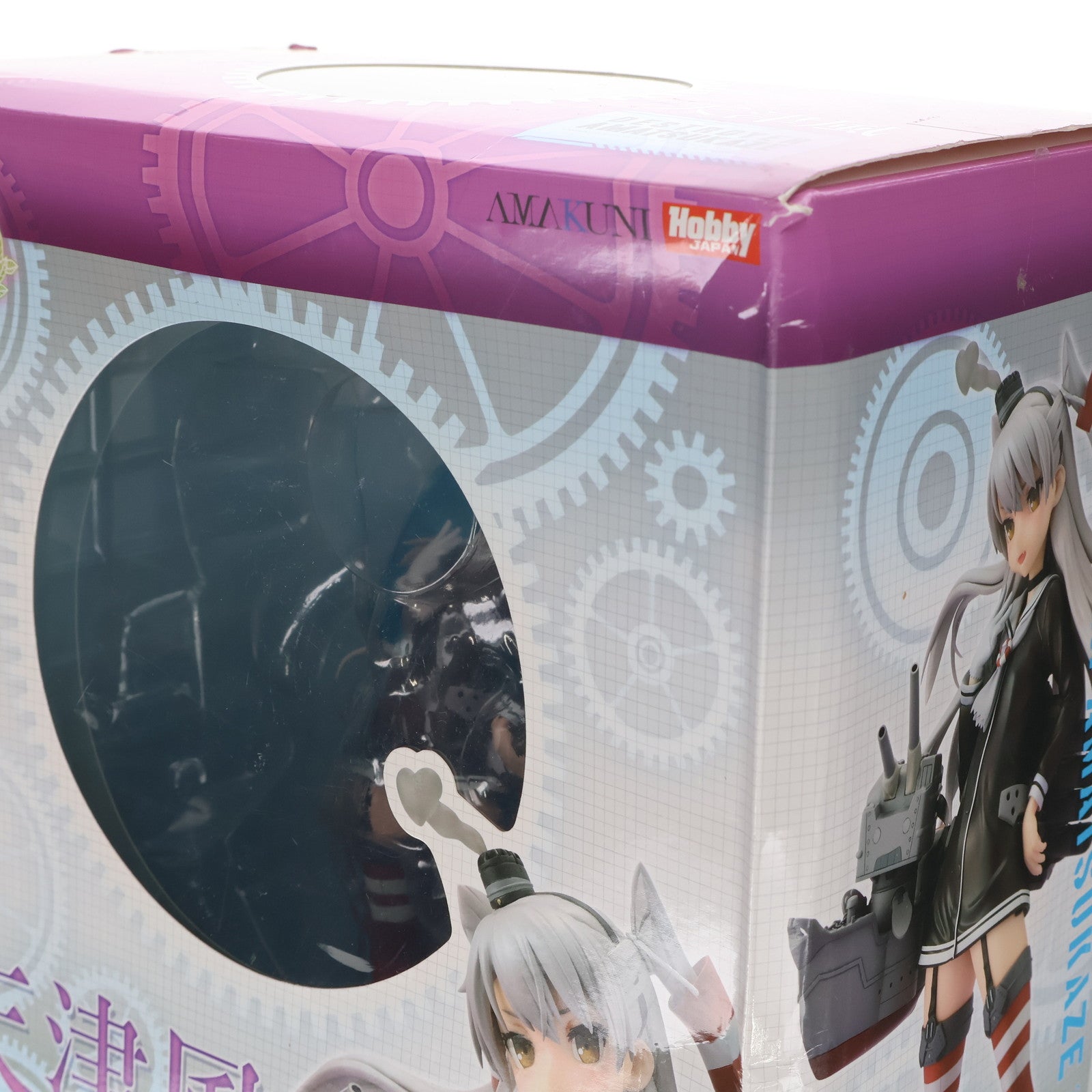 【中古即納】[FIG] 天津風(あまつかぜ) 通常版 艦隊これくしょん -艦これ- 1/8 完成品 フィギュア ホビージャパン誌上通販&オンラインショップ限定 ホビージャパン/AMAKUNI(アマクニ)(20151231)