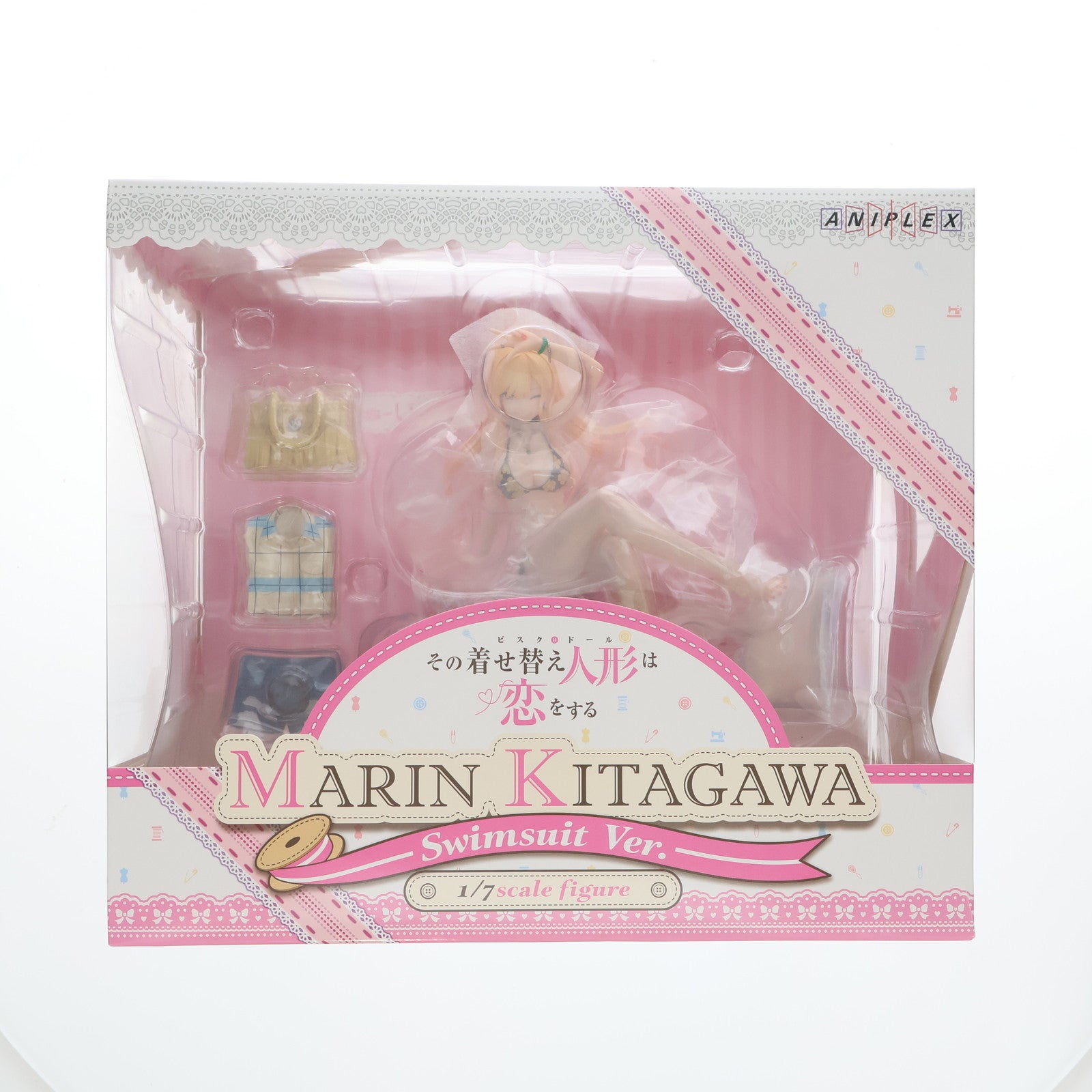 【中古即納】[FIG] ANIPLEX+限定 連動購入キャンペーン特典付属 喜多川海夢(きたがわまりん) 水着Ver. その着せ替え人形は恋をする 1/7 完成品 フィギュア(MD22-0300001) アニプレックス(20231231)