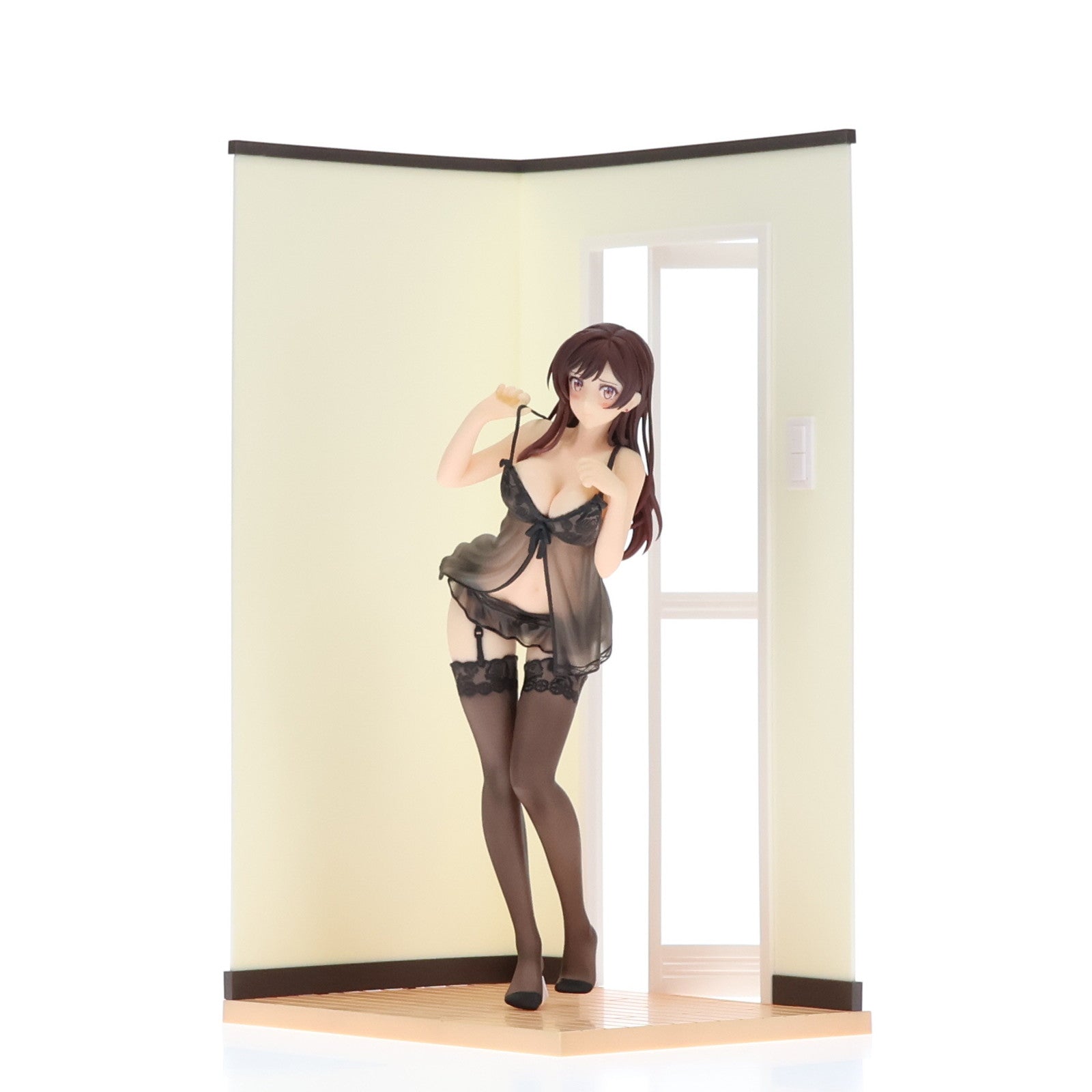 【中古即納】[FIG] 水原千鶴(みずはらちづる) シースルーランジェリーフィギュア 彼女、お借りします 1/6 完成品 フィギュア 箱入り娘(20231228)