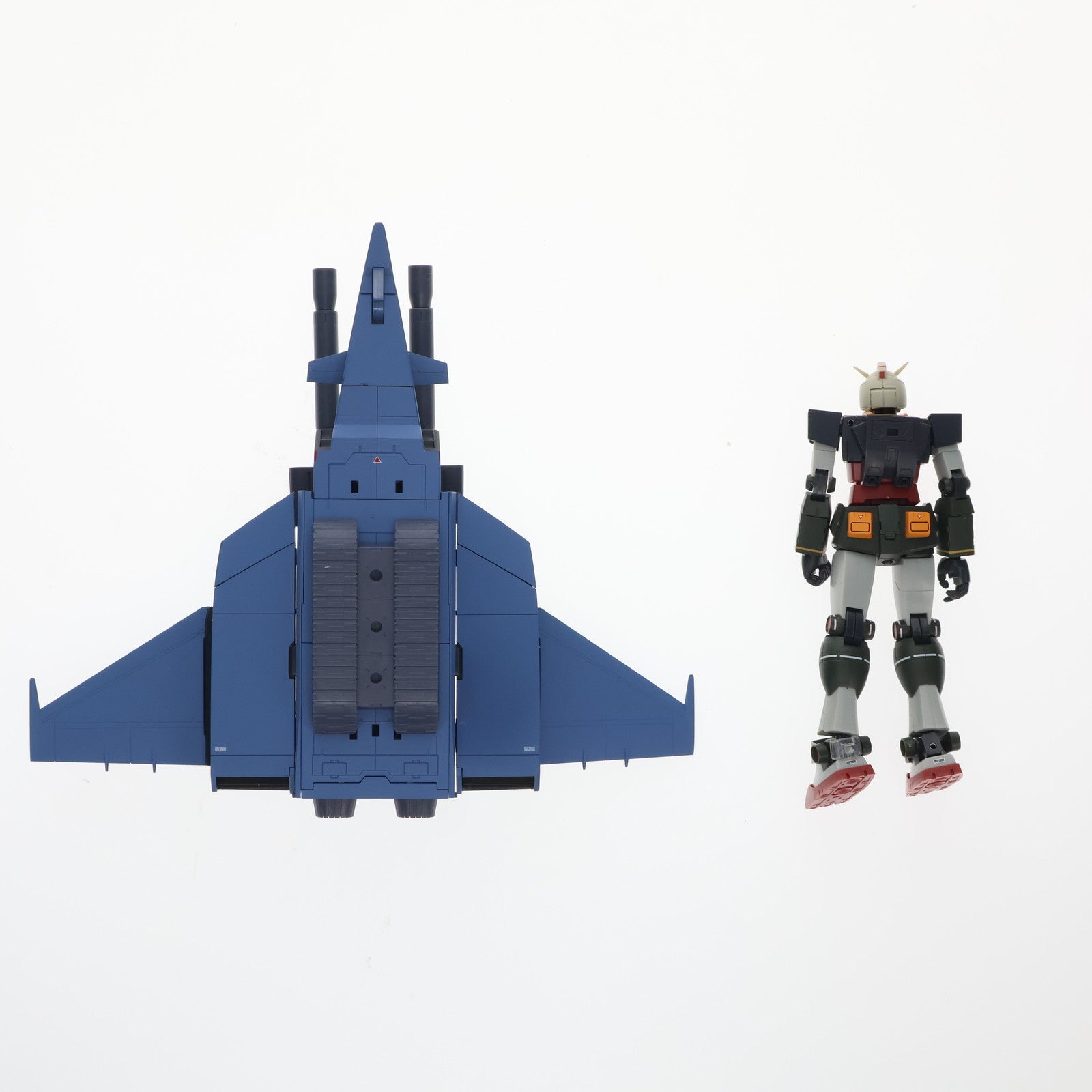 【中古即納】[FIG] ROBOT魂(SIDE MS) RX-78-2 ガンダム & Gファイター ver A.N.I.M.E.～リアルタイプカラー～ 機動戦士ガンダム 完成品 可動フィギュア 魂ウェブ商店限定 バンダイスピリッツ(20181026)