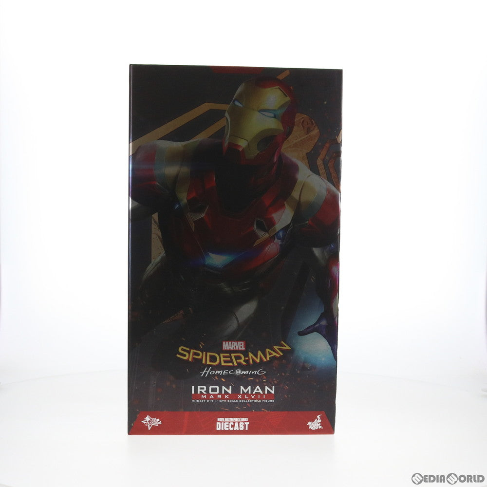 【中古即納】[FIG] (再販) ムービー・マスターピース DIECAST アイアンマン・マーク47 スパイダーマン:ホームカミング 1/6 完成品 可動フィギュア(MM#427D19) ホットトイズ(20171029)
