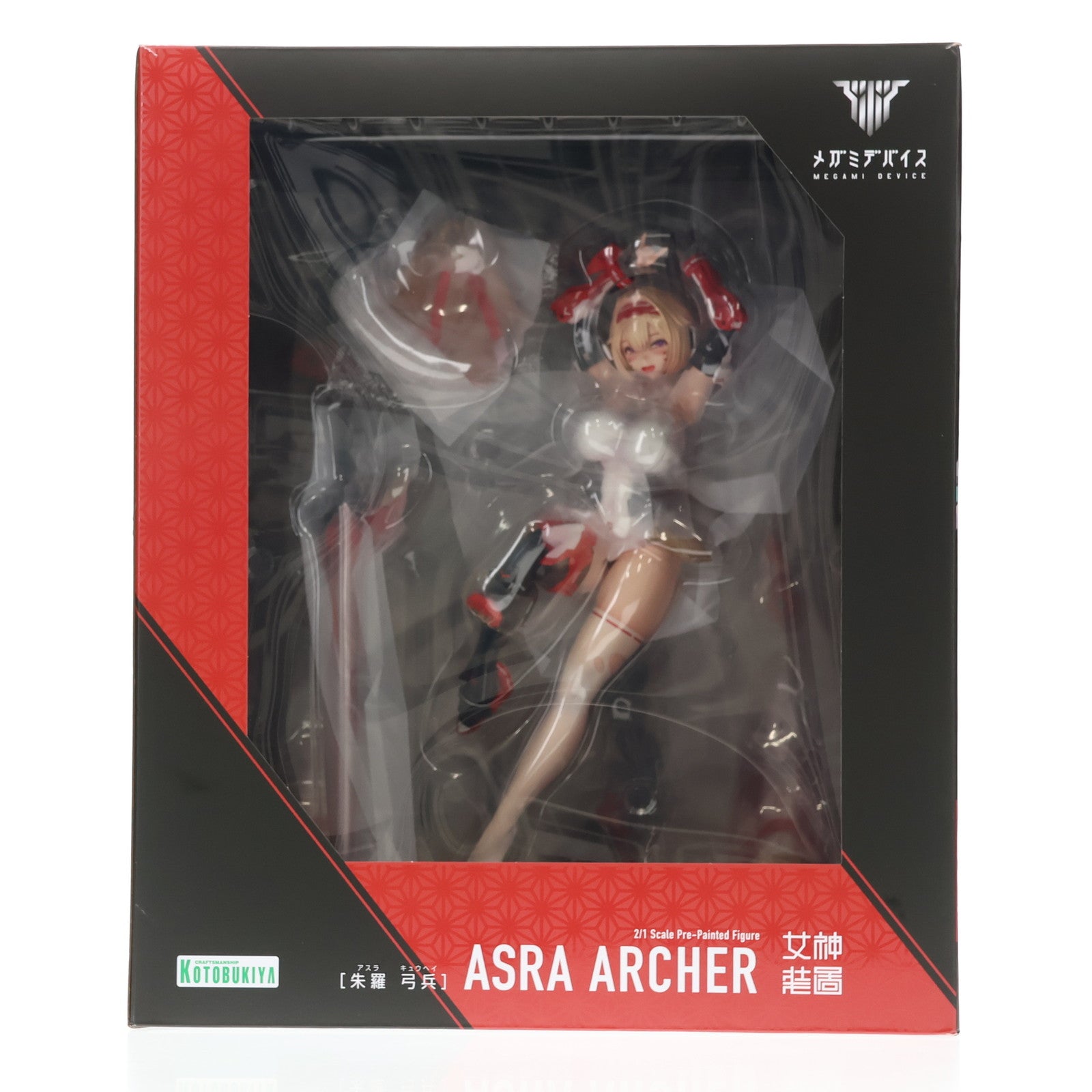【中古即納】[FIG] コトブキヤショップ限定特典付属 メガミデバイス 朱羅(アスラ) 弓兵 2/1 完成品 フィギュア(PP955) コトブキヤ(20230601)