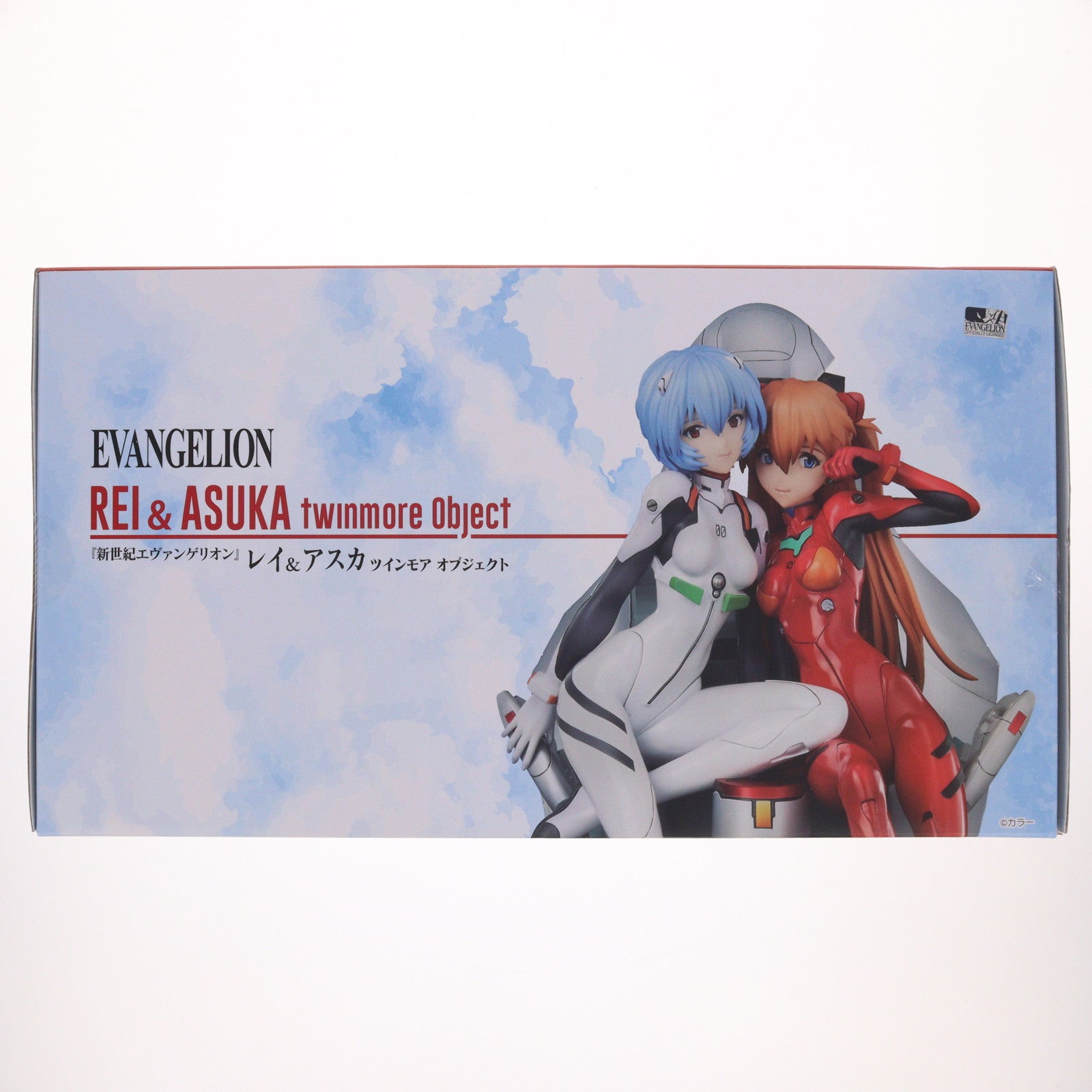 【中古即納】[FIG] レイ&アスカ ～twinmore Object～ 新世紀エヴァンゲリオン 完成品 フィギュア ユニオンクリエイティブ(20211128)