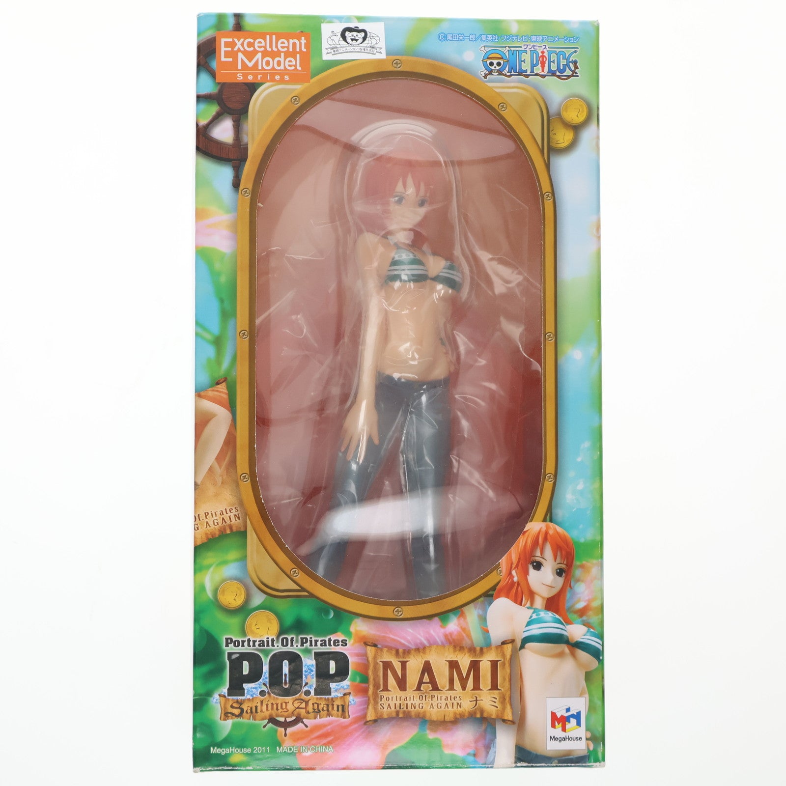 【中古即納】[FIG] Portrait.Of.Pirates P.O.P Sailing Again ナミ ONE PIECE(ワンピース) 1/8 完成品 フィギュア メガハウス(20130612)
