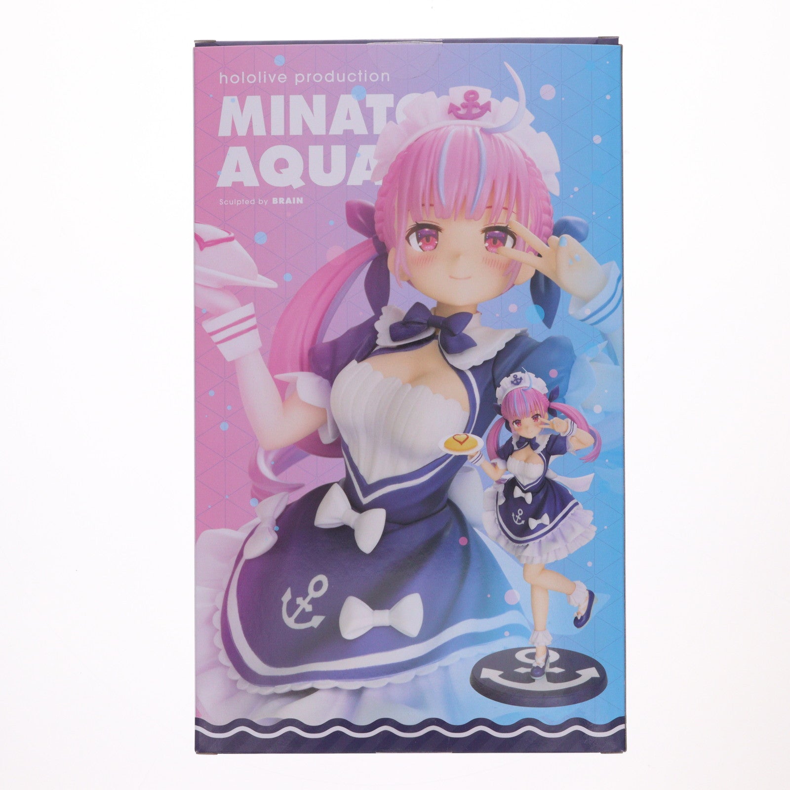 【中古即納】[FIG] (再販) コトブキヤショップ限定特典付属 湊あくあ(みなとあくあ) ホロライブプロダクション 1/7 完成品 フィギュア(PV100) コトブキヤ(20230520)