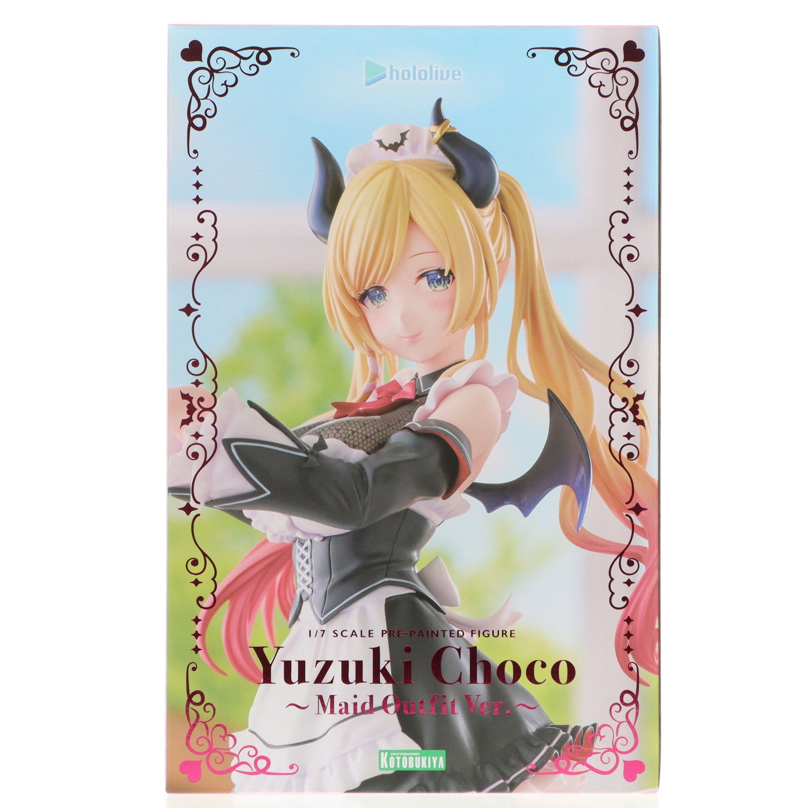 【中古即納】[FIG] コトブキヤショップ限定特典付属 癒月ちょこ(ゆづきちょこ) ～メイド衣装Ver.～ ホロライブプロダクション 1/7 完成品 フィギュア(PV217) コトブキヤ(20250731)