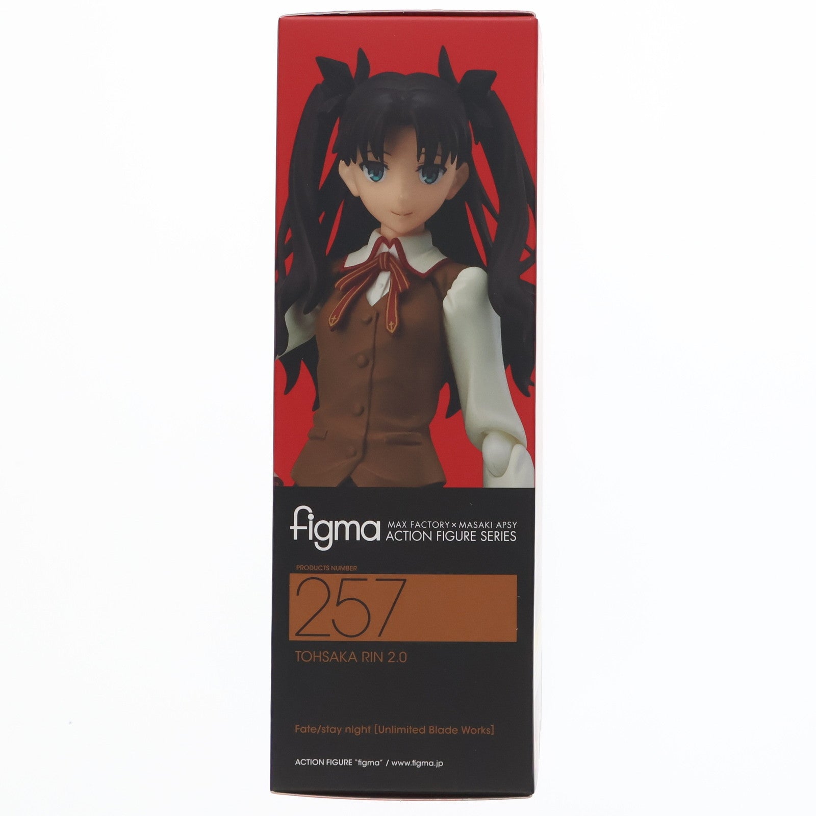 【中古即納】[FIG] figma(フィグマ) 257 遠坂凛2.0(とおさかりん) Fate/stay night[Unlimited Blade Works](フェイト/ステイナイト アンリミテッドブレイドワークス) 完成品 可動フィギュア マックスファクトリー(20151001)