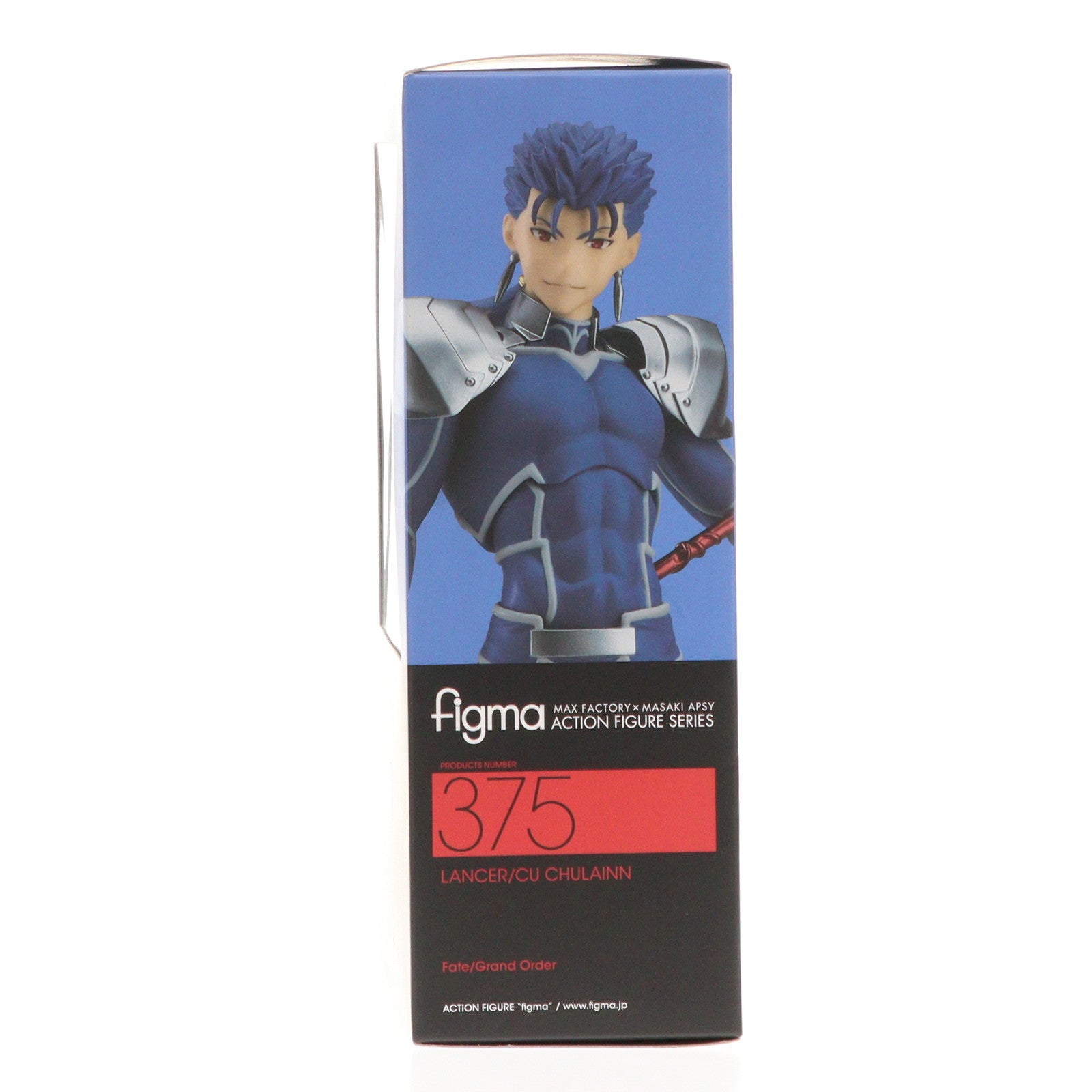 【中古即納】[FIG] (再販) figma(フィグマ) 375 ランサー/クー・フーリン Fate/Grand Order(フェイト/グランドオーダー) 完成品 可動フィギュア マックスファクトリー(20200529)