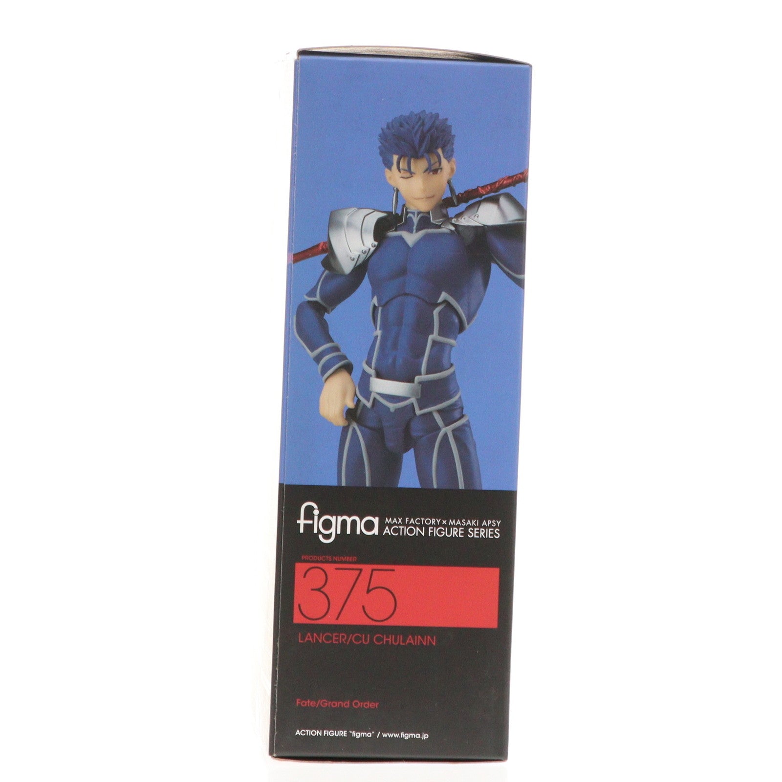 【中古即納】[FIG] (再販) figma(フィグマ) 375 ランサー/クー・フーリン Fate/Grand Order(フェイト/グランドオーダー) 完成品 可動フィギュア マックスファクトリー(20200529)