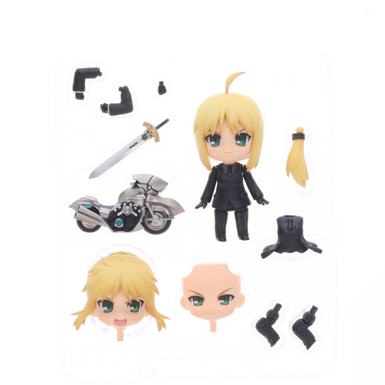 【中古即納】[FIG] ねんどろいど 258 セイバー Zero Ver. Fate/Zero(フェイト/ゼロ) 完成品 可動フィギュア グッドスマイルカンパニー(20121227)