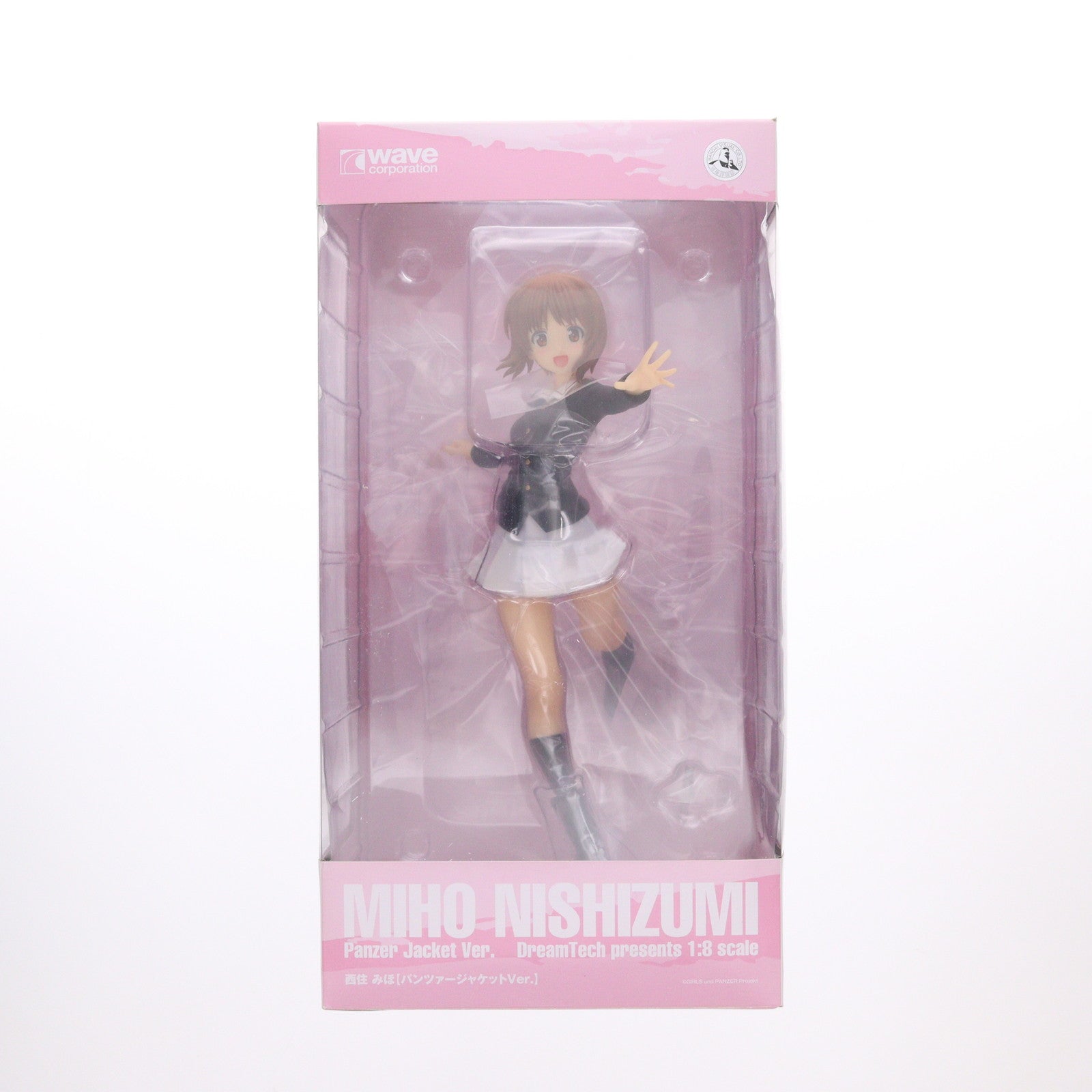 【中古即納】[FIG] (再販) ドリームテック 西住みほ【パンツァージャケットVer.】 ガールズ&パンツァー 1/8 完成品 フィギュア(DT-128) ウェーブ(WAVE)(20161119)