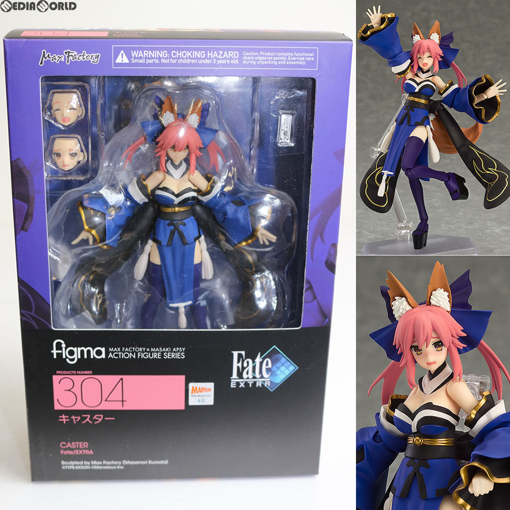 【中古即納】[FIG] figma(フィグマ) 304 キャスター Fate/EXTRA(フェイト/エクストラ) 完成品 可動フィギュア マックスファクトリー(20190707)