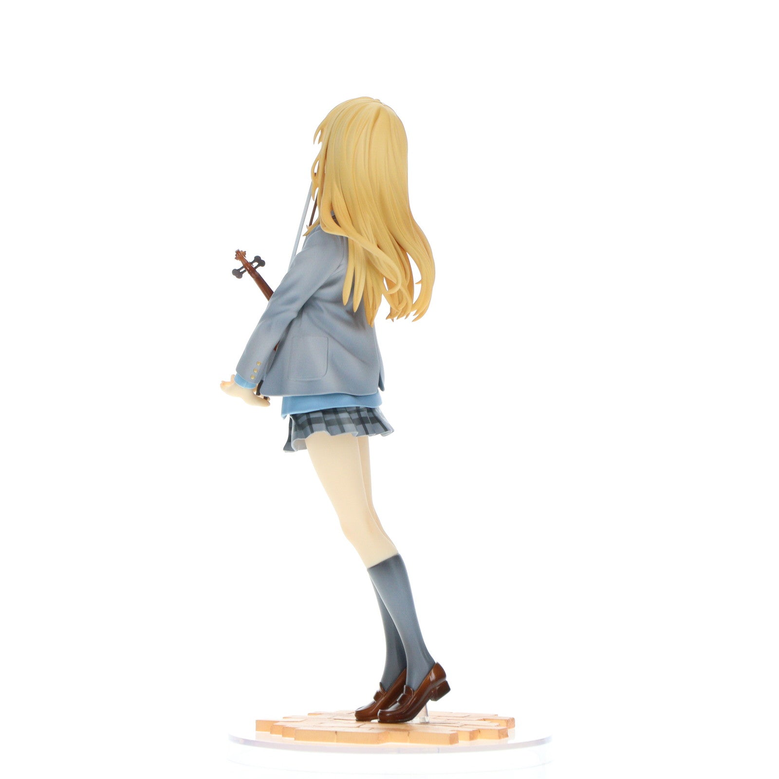 【中古即納】[FIG] (再々販) GOODSMILE ONLINE SHOP購入特典付属 宮園かをり(みやぞのかをり) 四月は君の嘘 1/8 完成品 フィギュア グッドスマイルカンパニー(20241231)
