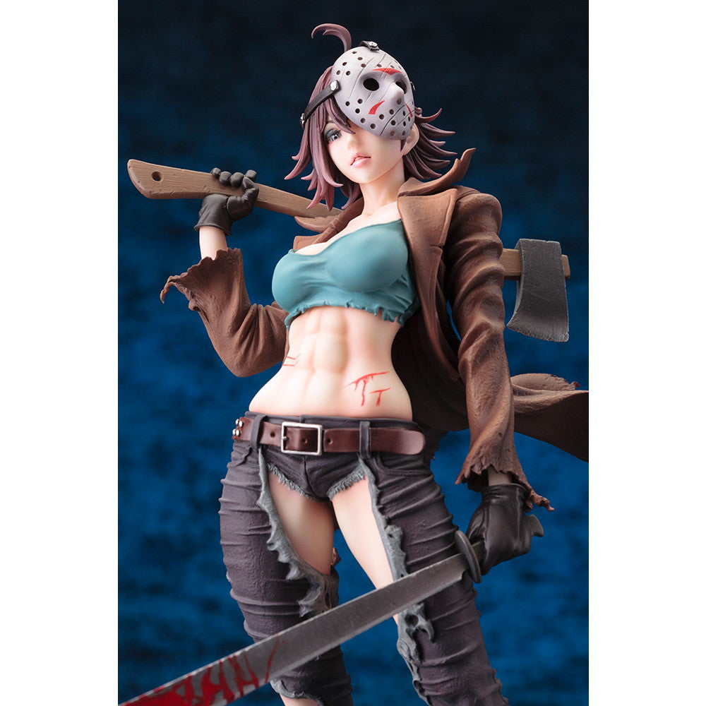 【中古即納】[FIG] (再販) BISHOUJOシリーズ HORROR美少女 ジェイソン・ボーヒーズ セカンドエディション FREDDY VS. JASON(フレディVSジェイソン) 1/7 完成品 フィギュア(SV384) コトブキヤ(20250630)