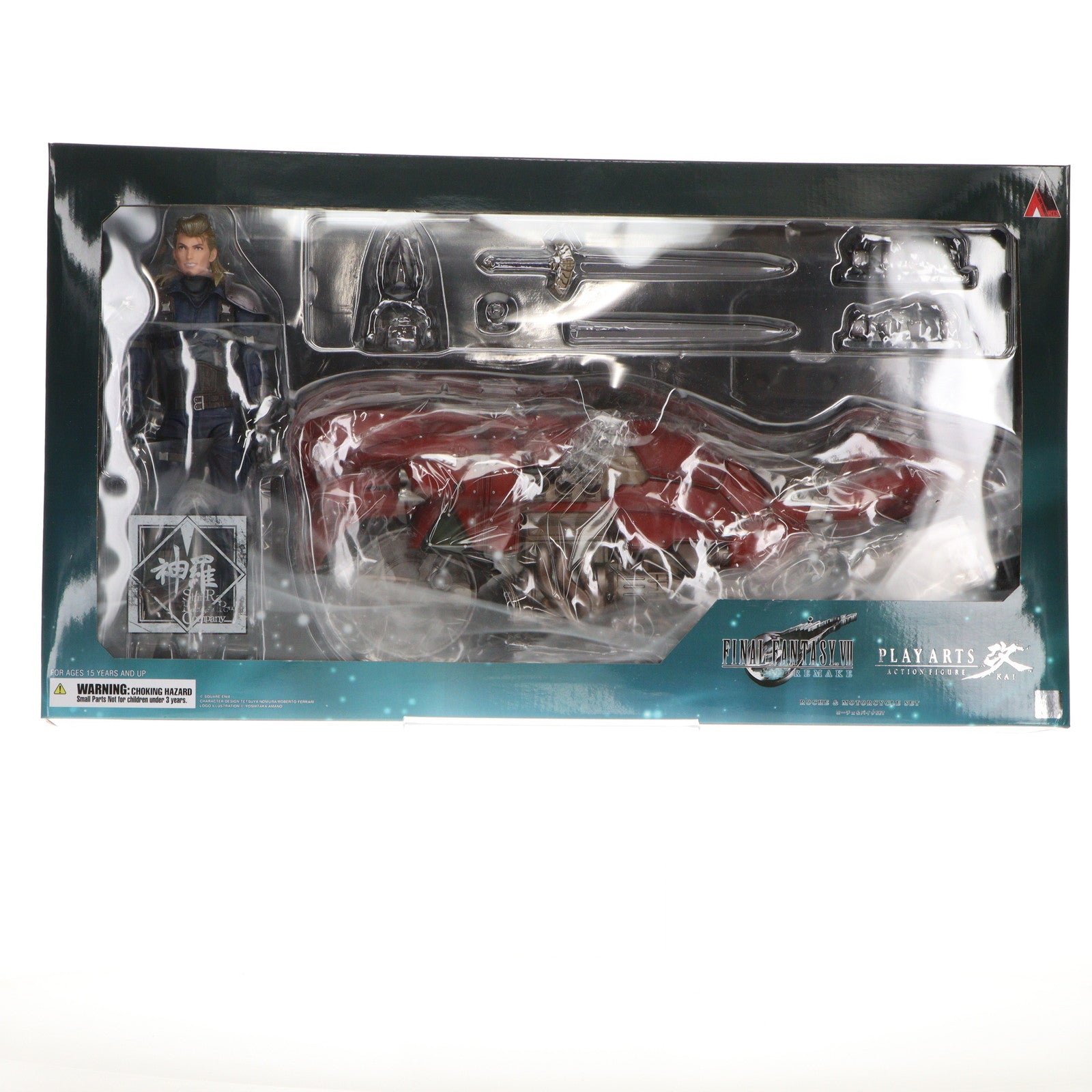 【中古即納】[FIG] PLAY ARTS改(プレイアーツ改) ローチェ&バイクSET FINAL FANTASY VII REMAKE(ファイナルファンタジー7 リメイク) 完成品 可動フィギュア スクウェア・エニックス(20240119)