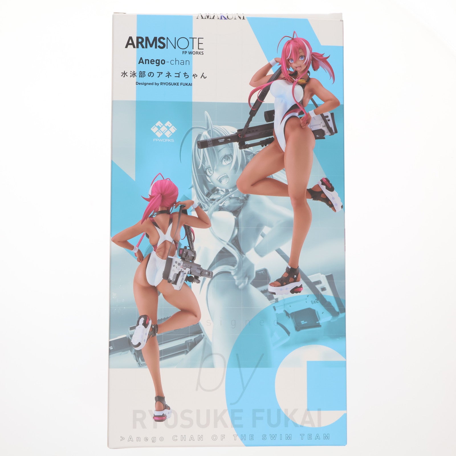 【中古即納】[FIG] 水泳部のアネゴちゃん ARMS NOTE(アームズノート) 1/7 完成品 フィギュア ホビージャパンオンラインショップ&ポストホビー厚木店限定 ホビージャパン/AMAKUNI(20250831)