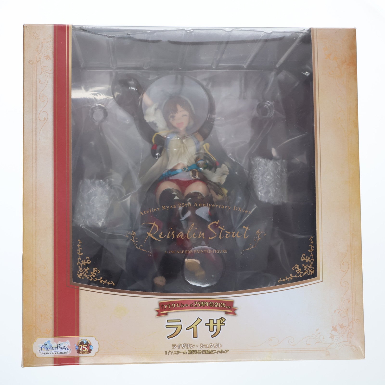 【中古即納】[FIG] ライザ アトリエシリーズ25周年記念ver. DX版 ライザのアトリエ ～常闇の女王と秘密の隠れ家～ 1/7 完成品 フィギュア(AMIF-AT-001) あみあみ(20240930)