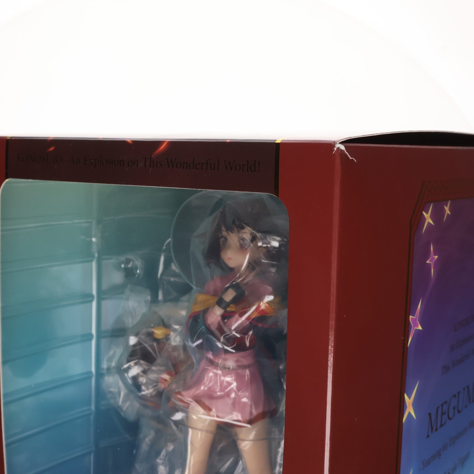 【中古即納】[FIG] SHIBUYA SCRAMBLE FIGURE めぐみん -爆裂魔法へのあこがれ Ver.- この素晴らしい世界に爆焔を! 1/7 完成品 フィギュア CyberZ(20250730)