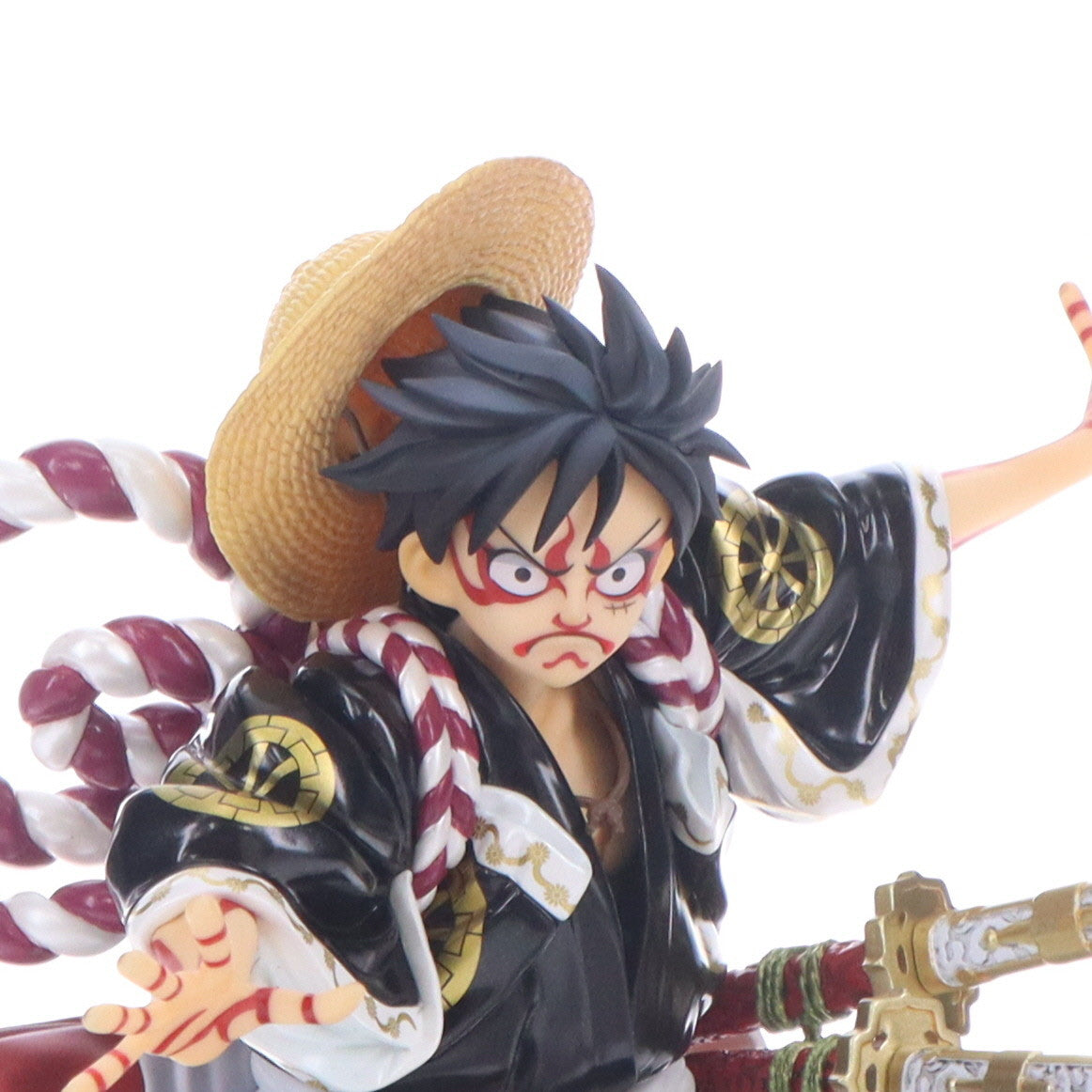 【中古即納】[FIG] Portrait.Of.Pirates ワンピース 『KABUKI EDITION』 モンキー・D・ルフィ 【再演】 ONE PIECE 1/8 完成品 フィギュア 新橋演舞場&メガトレショップ&オンラインショップ限定 メガハウス(20180228)