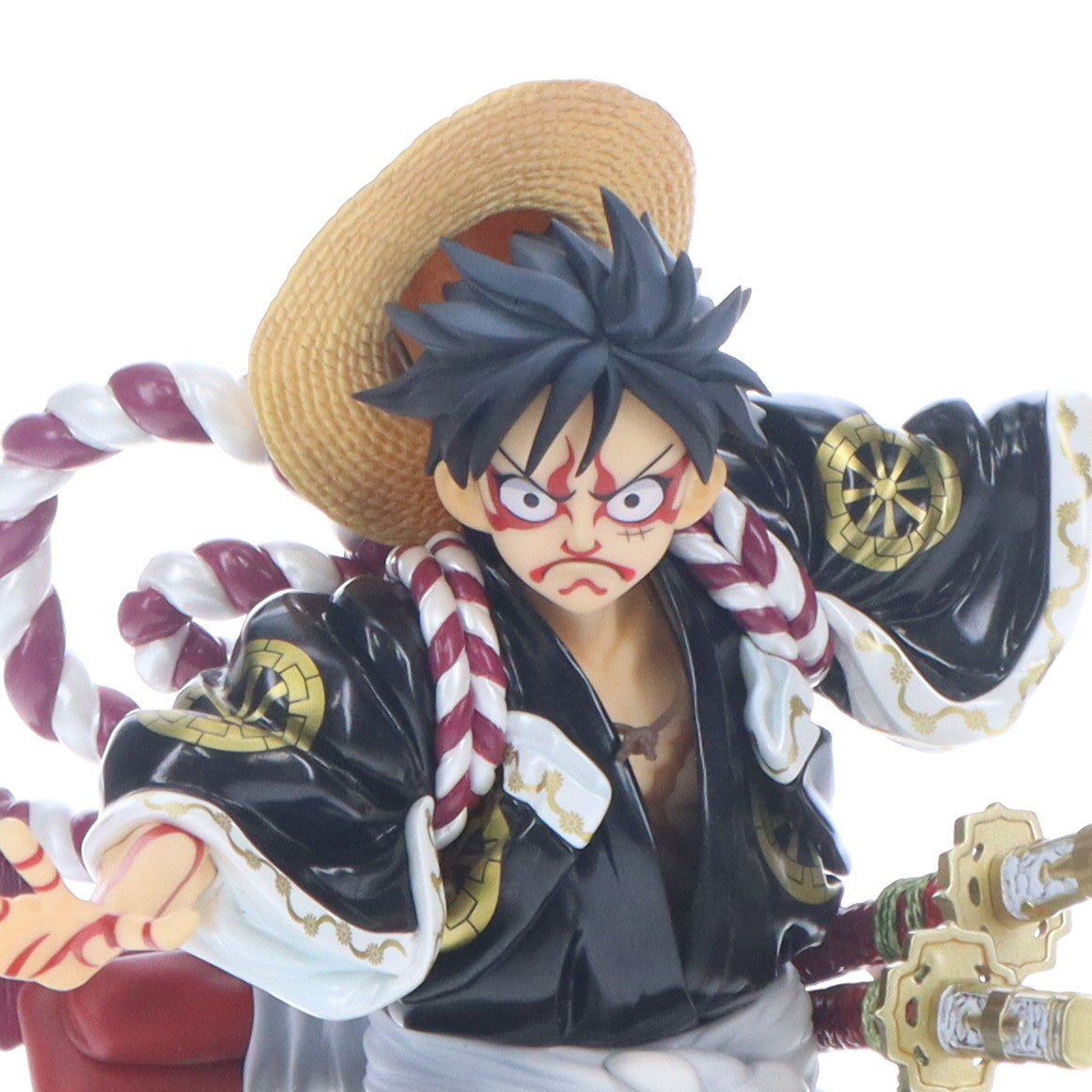 【中古即納】[FIG] Portrait.Of.Pirates ワンピース 『KABUKI EDITION』 モンキー・D・ルフィ 【再演】 ONE PIECE 1/8 完成品 フィギュア 新橋演舞場&メガトレショップ&オンラインショップ限定 メガハウス(20180228)