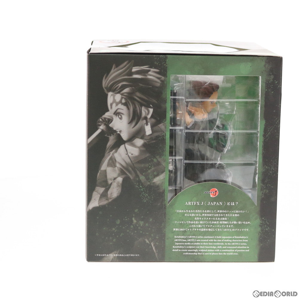 【中古即納】[FIG] ARTFX J 竈門炭治郎(かまどたんじろう) 鬼滅の刃 1/8 完成品 フィギュア(PP840) コトブキヤ(20200529)