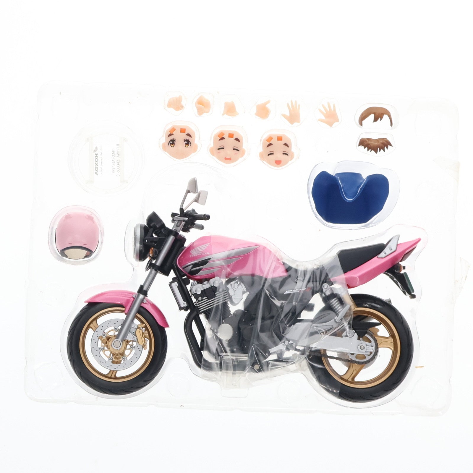 【中古即納】[FIG] S.H.Figuarts(フィギュアーツ) 佐倉羽音(制服)&CB400 SUPER FOUR(さくらはね) ばくおん!! 完成品 可動フィギュア バンダイ(20160930)