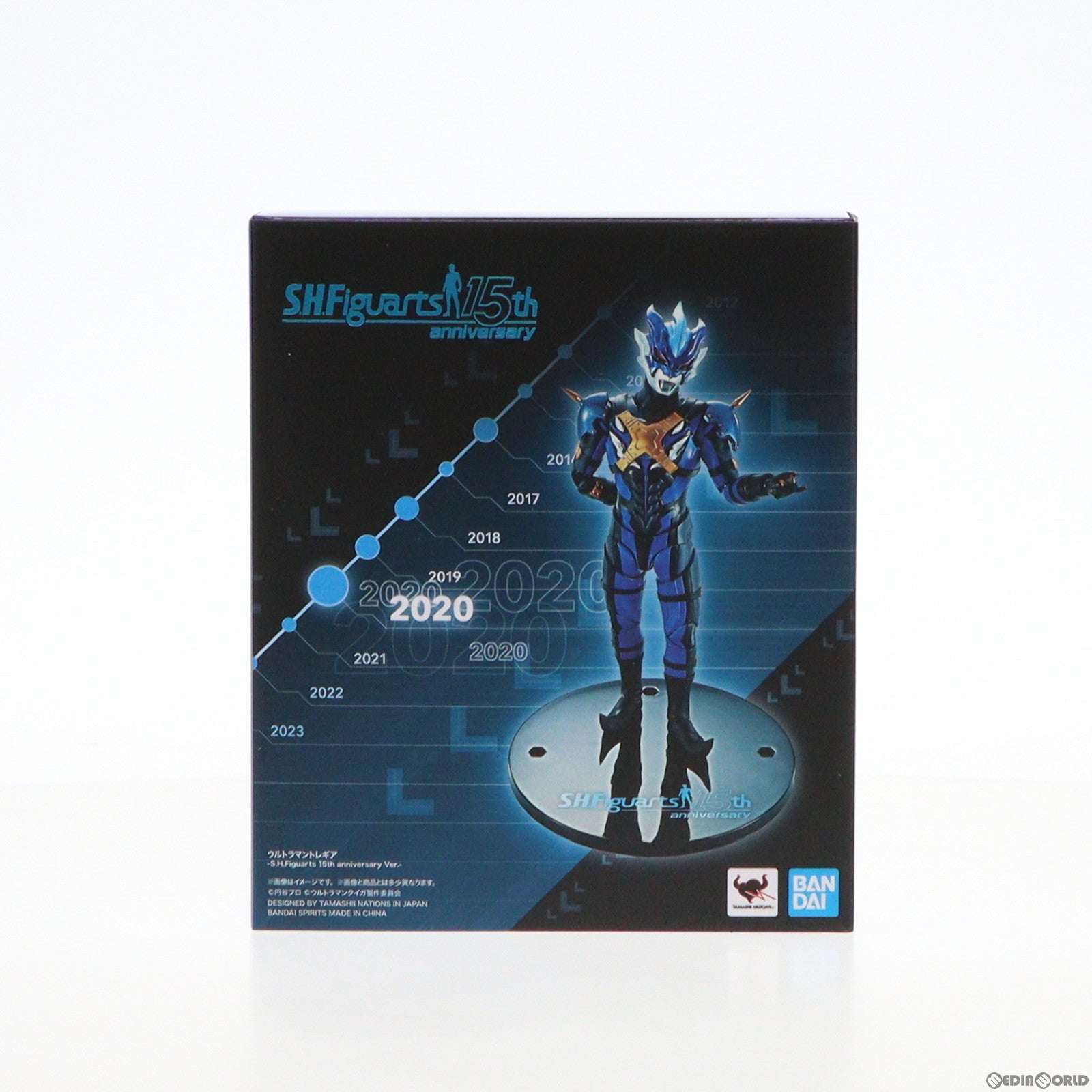 【中古即納】[FIG] 魂ウェブ商店限定 S.H.Figuarts(フィギュアーツ) ウルトラマントレギア -S.H.Figuarts 15th anniversary Ver.- ウルトラマンタイガ 完成品 可動フィギュア バンダイスピリッツ(20231117)