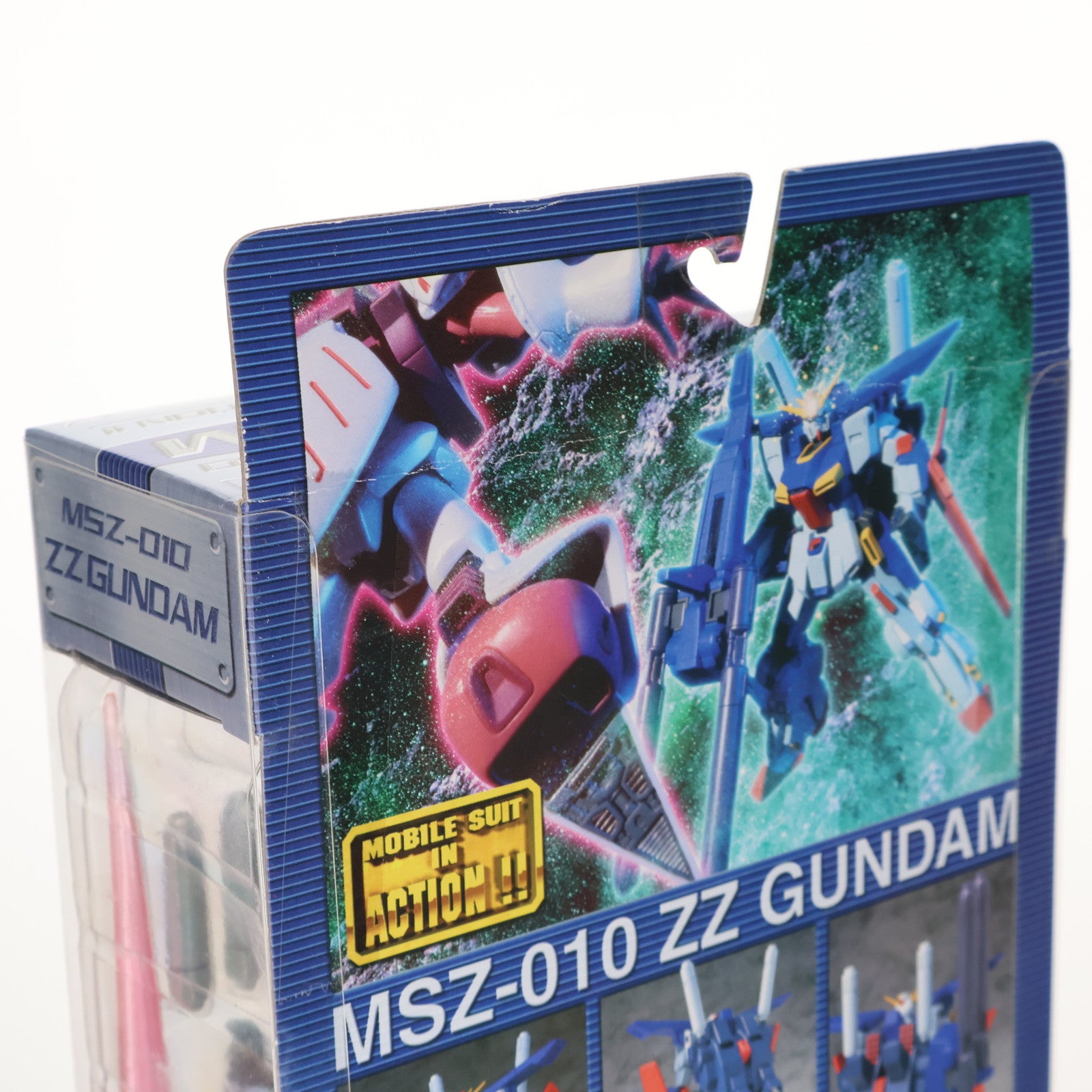【中古即納】[FIG] MS IN ACTION!!(モビルスーツ・イン・アクション) MSZ-010 ZZガンダム(ダブルゼータ) 機動戦士ガンダムZZ 完成品 可動フィギュア バンダイ(20020929)