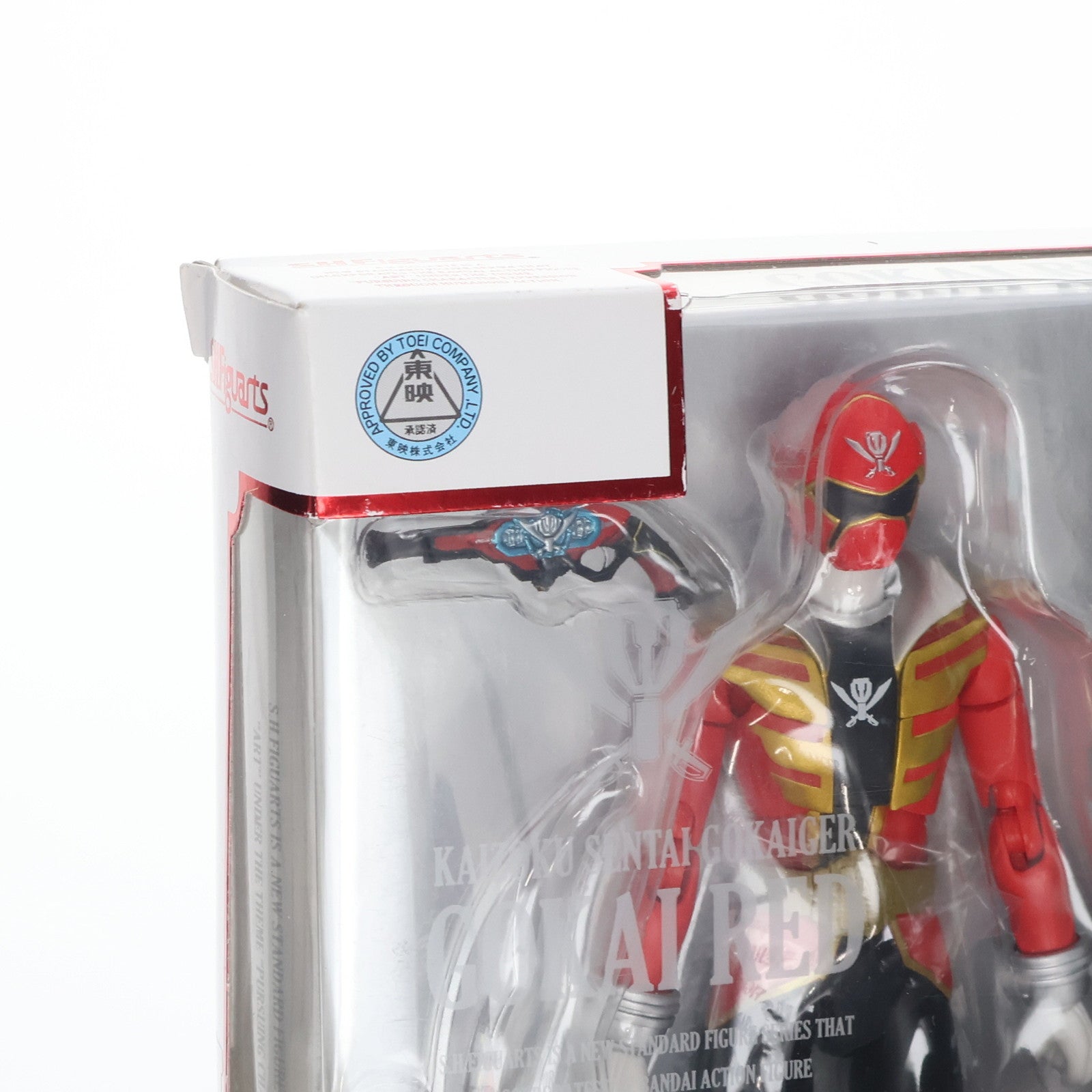 【中古即納】[FIG] S.H.Figuarts(フィギュアーツ) ゴーカイレッド 海賊戦隊ゴーカイジャー 完成品 可動フィギュア バンダイ(20110923)