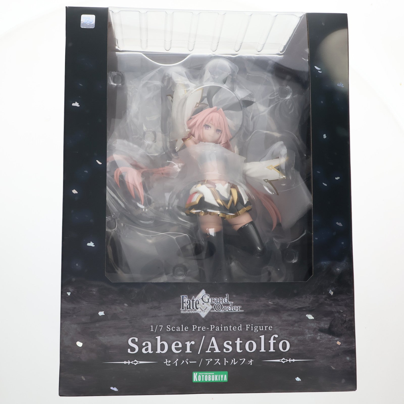 【中古即納】[FIG] セイバー/アストルフォ Fate/Grand Order(フェイト/グランドオーダー) 1/7 完成品 フィギュア(PV012) コトブキヤ(20230928)
