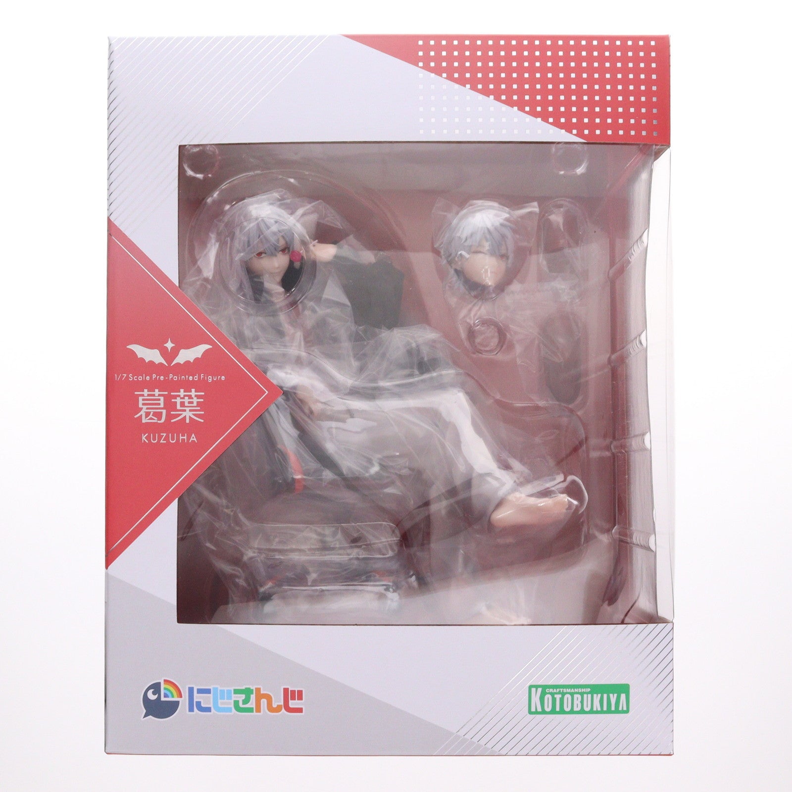 【中古即納】[FIG] コトブキヤショップ限定 葛葉(くずは) にじさんじ 1/7 完成品 フィギュア(PV029) コトブキヤ(20221231)