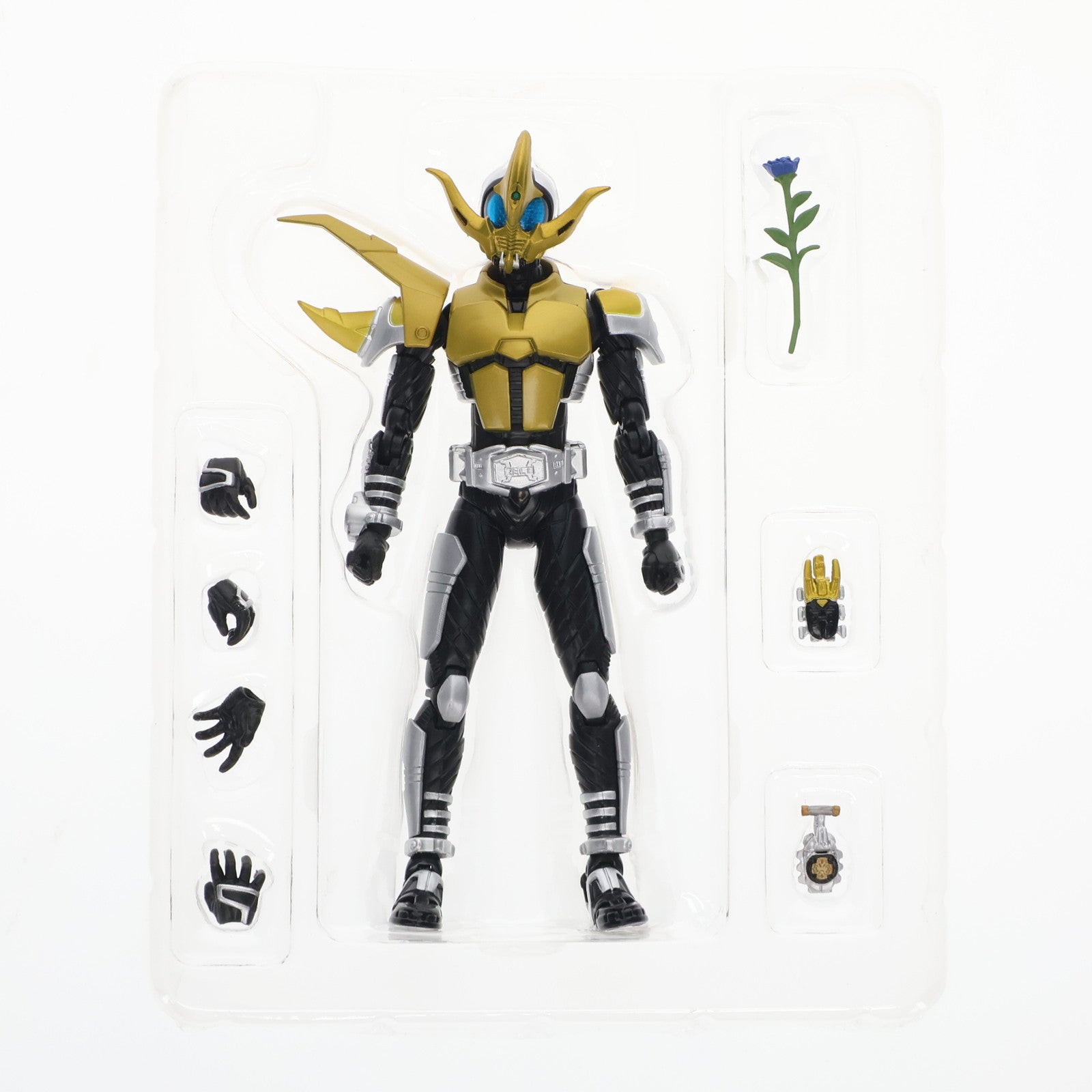 【中古即納】[FIG] S.H.Figuarts(フィギュアーツ) 仮面ライダーコーカサス 仮面ライダーカブト 完成品 可動フィギュア バンダイ(20091001)