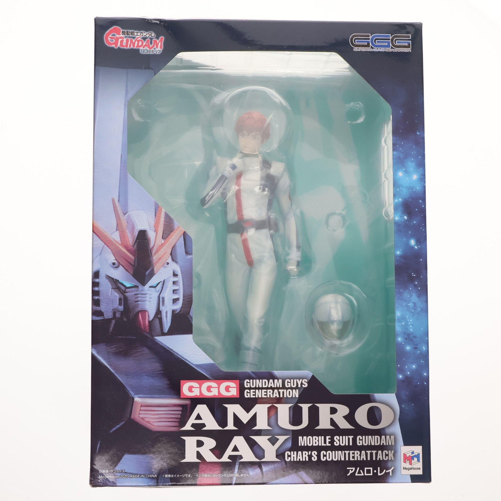 【中古即納】[FIG] GGG(ガンダム・ガイズ・ジェネレーション) アムロ・レイ 機動戦士ガンダム 逆襲のシャア 1/8 完成品 フィギュア メガハウス(20200829)