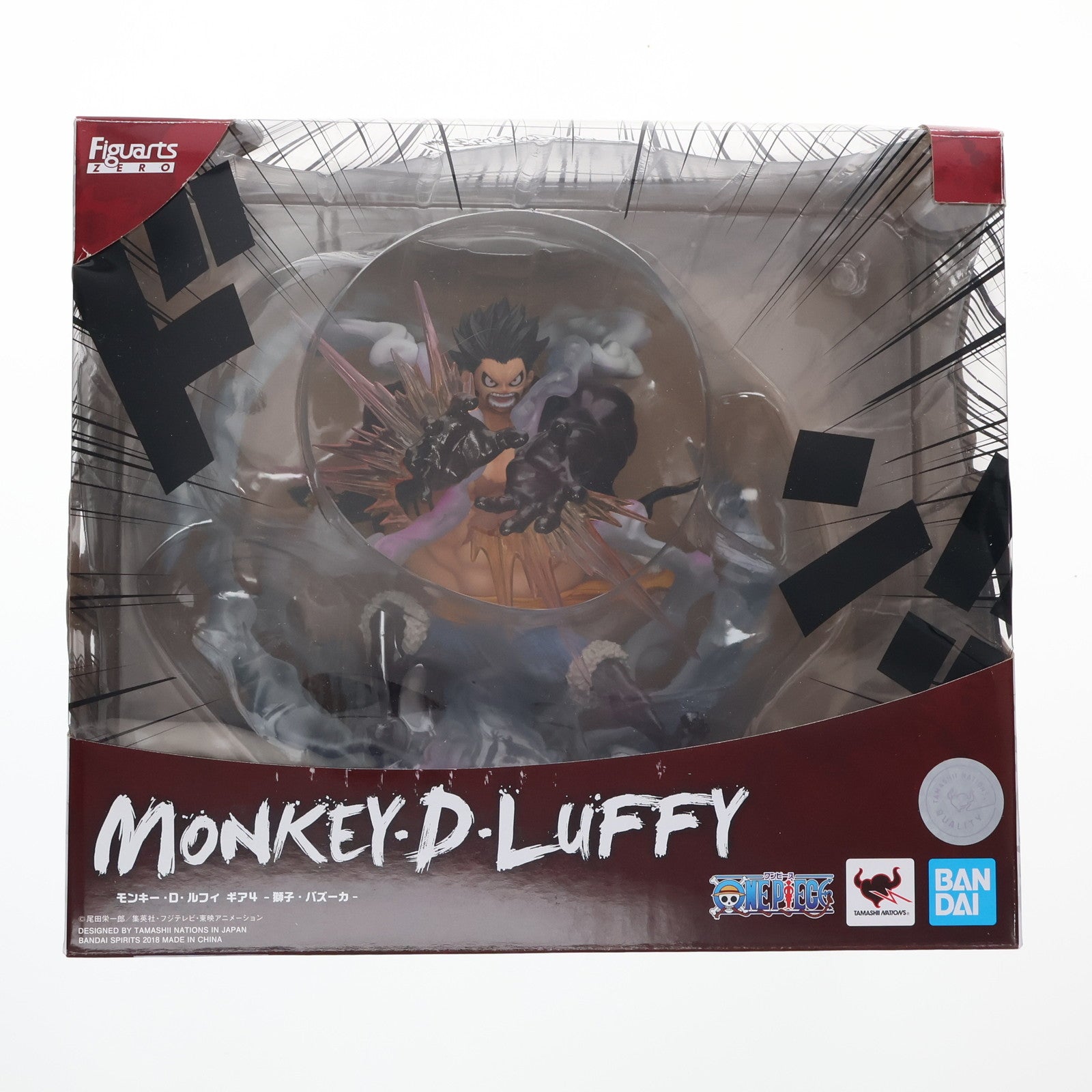 【中古即納】[FIG] フィギュアーツZERO モンキー・D・ルフィ ギア4-獅子・バズーカ- ONE PIECE(ワンピース) 完成品 フィギュア バンダイスピリッツ(20181117)