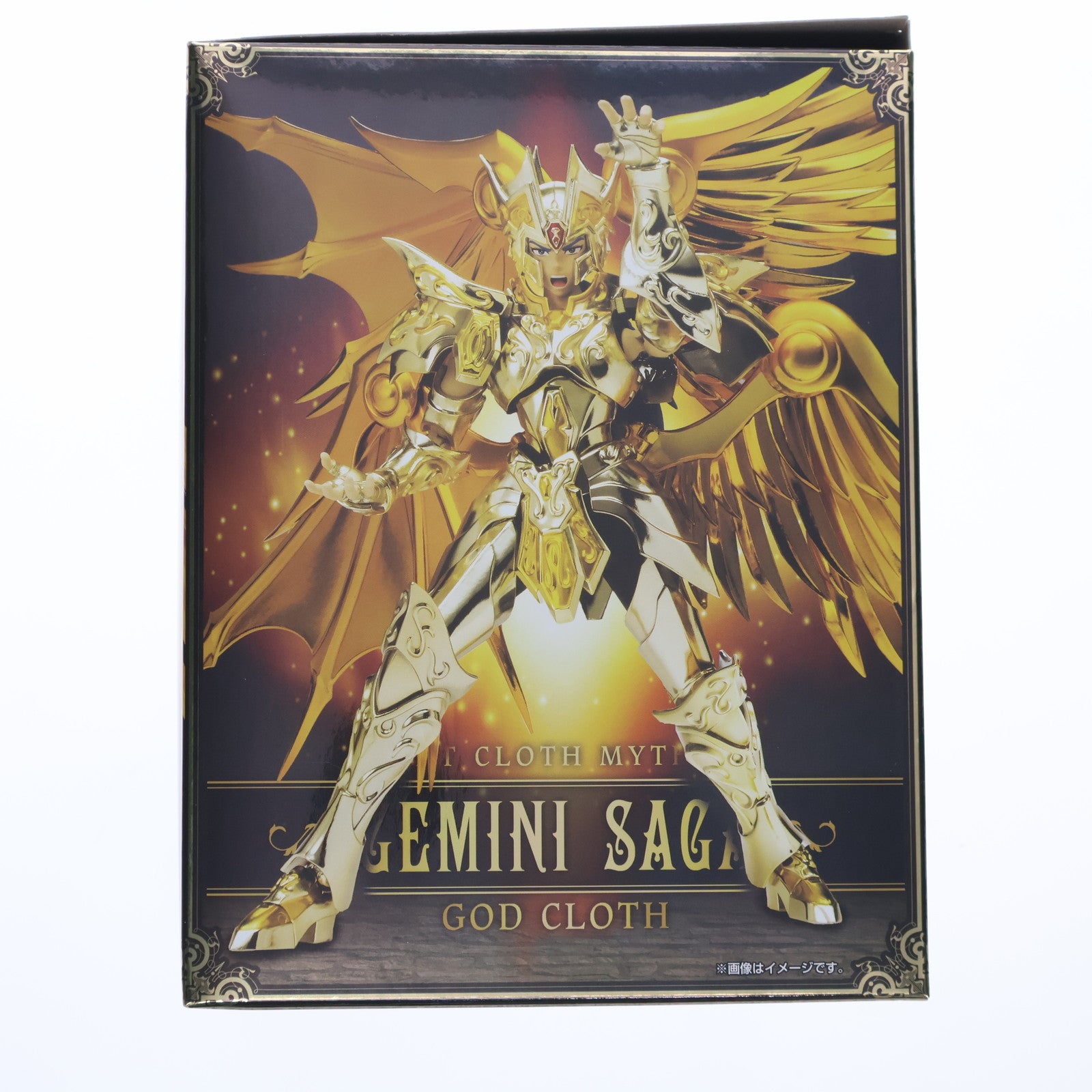 【中古即納】[FIG] 初期不良未対応(シンボルマーク蟹座) 聖闘士聖衣神話EX ジェミニサガ(神聖衣) 聖闘士星矢 黄金魂 -soul of gold- 完成品 可動フィギュア バンダイ(20170520)